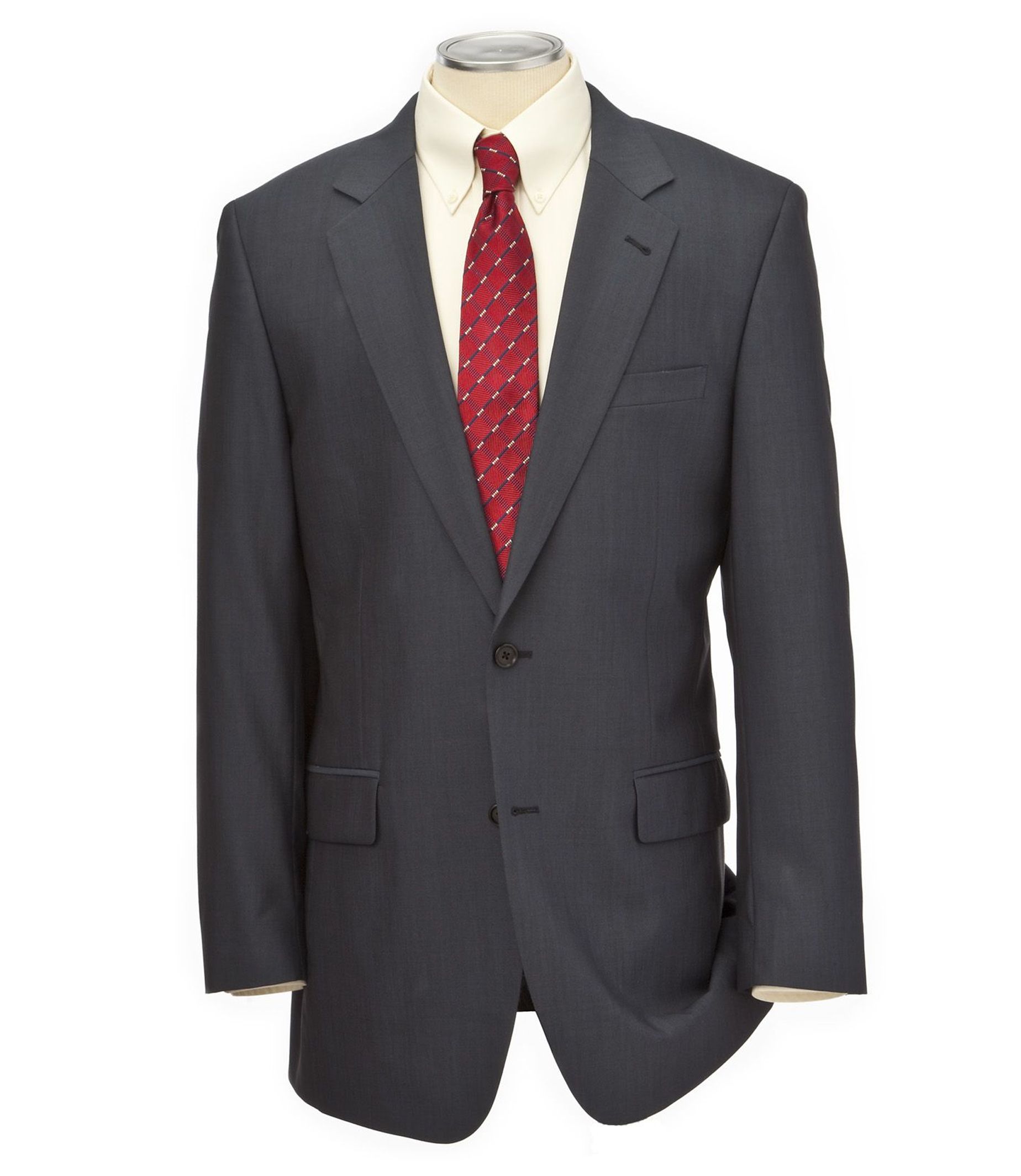 Signature 2 Button Wool Suit In 2 Patterns Sizes 44 Xlong52 Edgeware