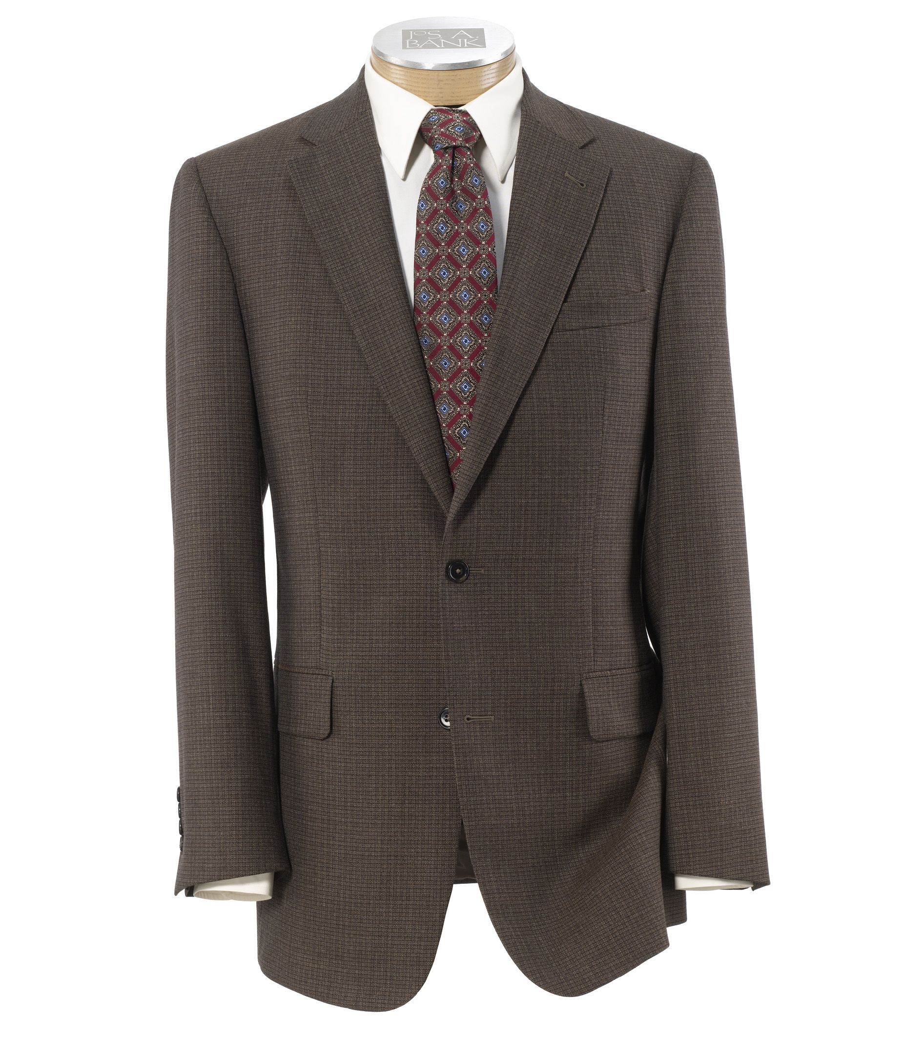 Signature Tailored Fit Textured 2-Button Sportcoat