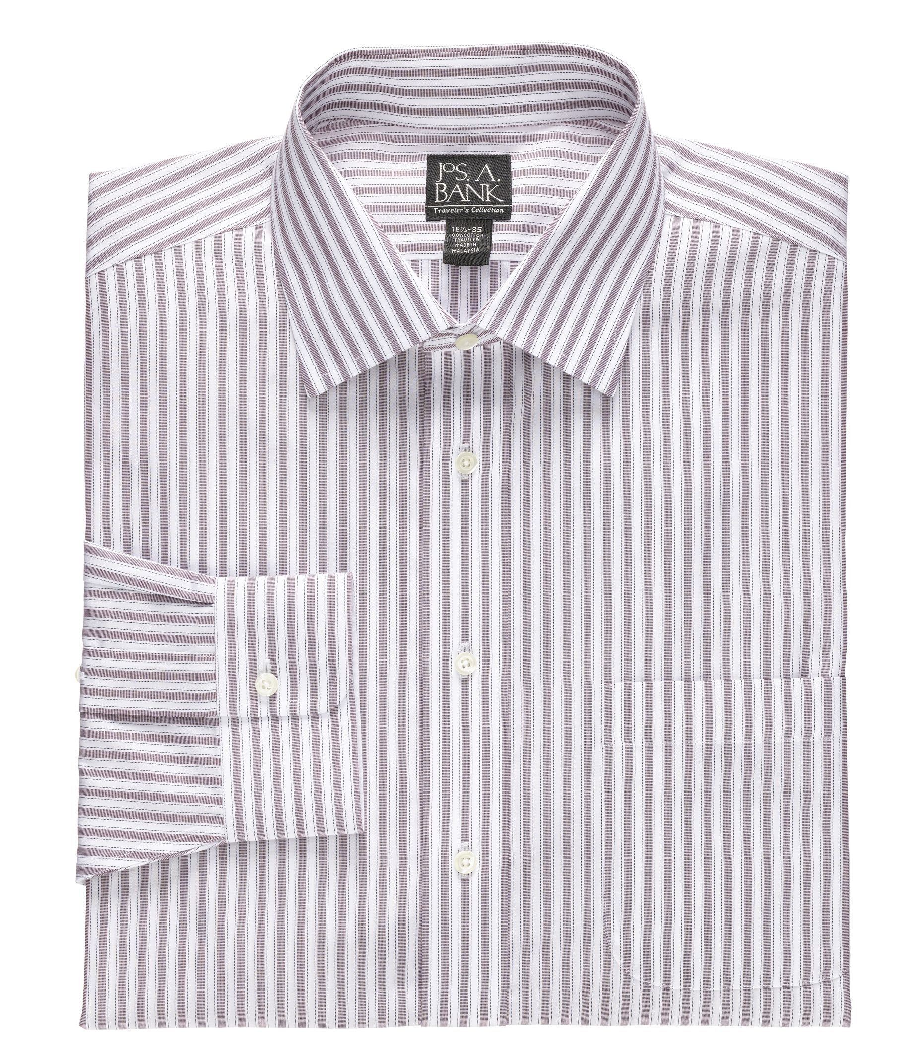 Traveler Spread Collar Dress Shirts Big or Tall