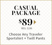 $89 Casual Package