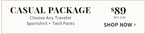 $89 Casual Package