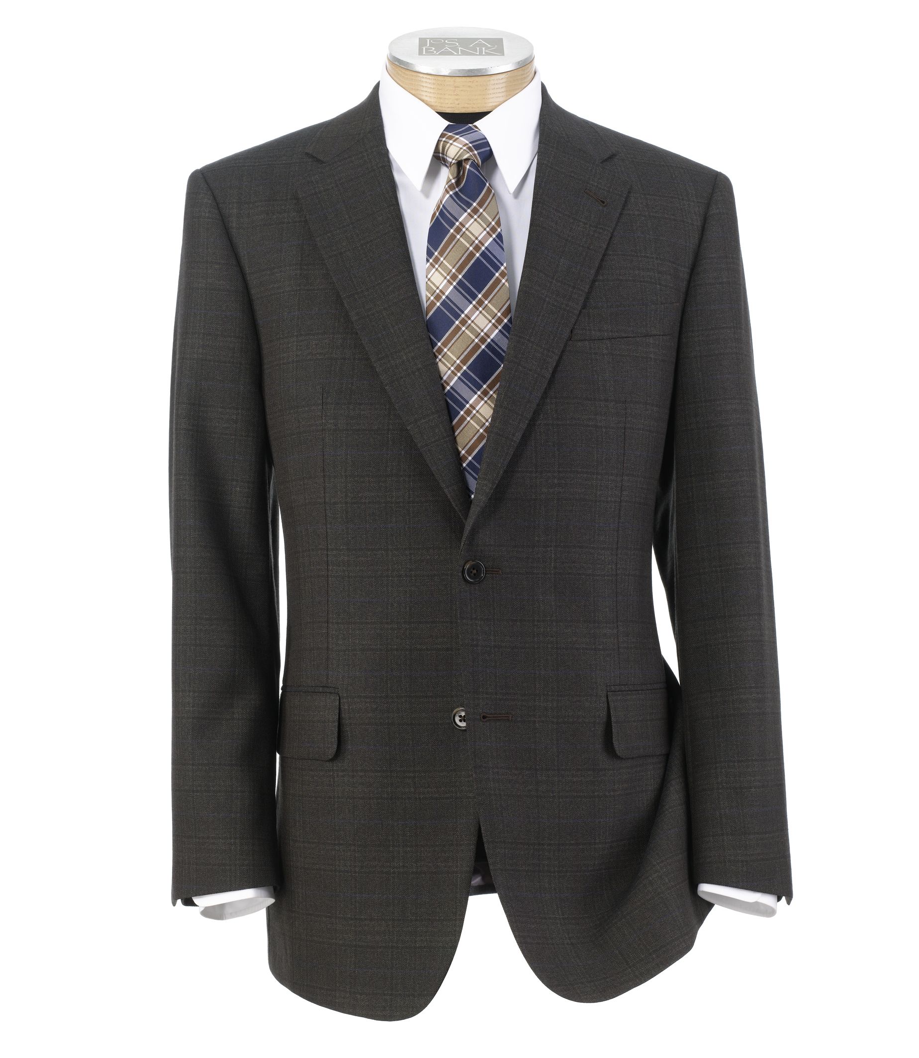 Signature Tailored Fit Textured 2-Button Sportcoat
