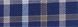 BLUE W/BROWN CHK
