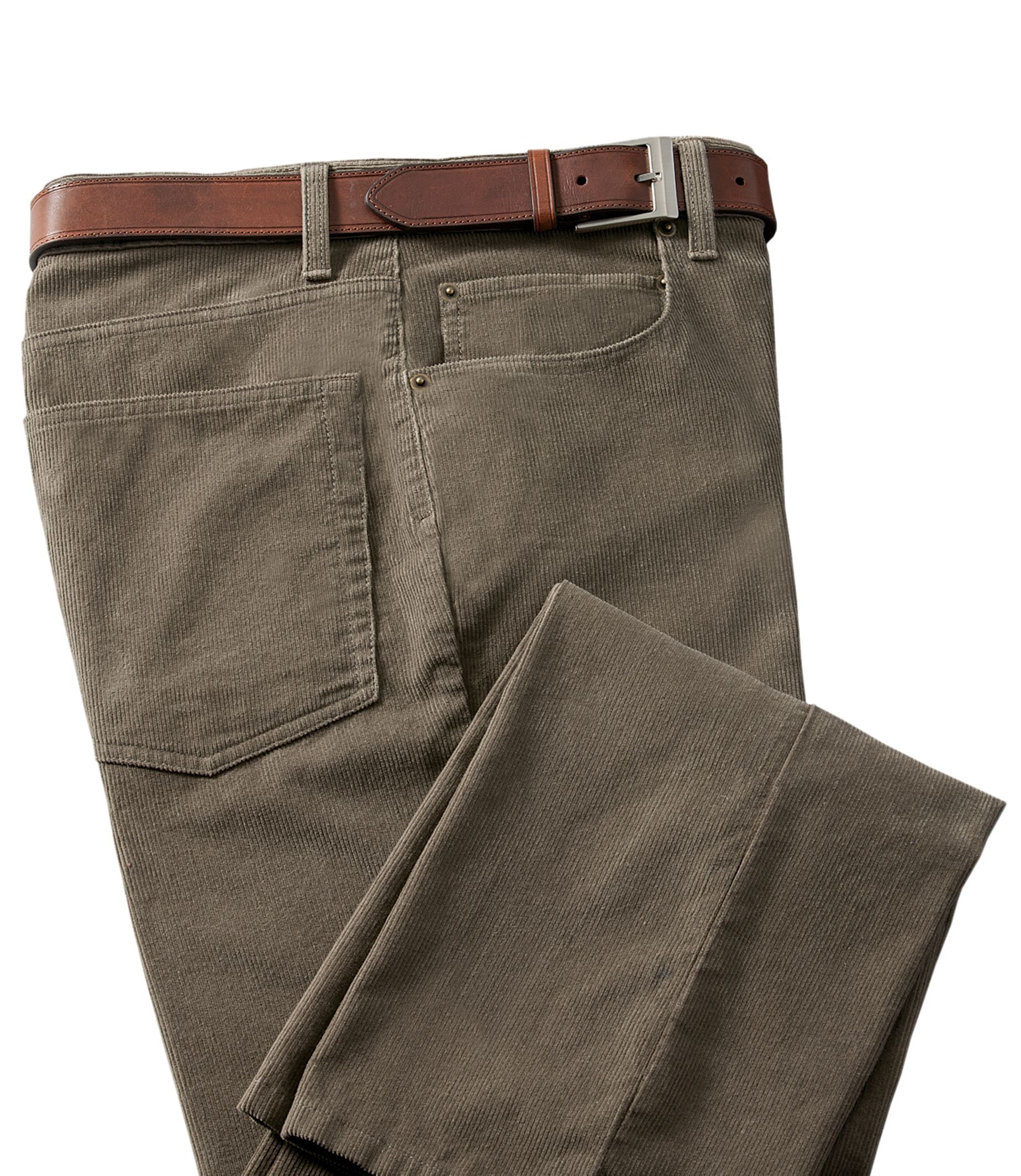 VIP Five Pocket Plain Front Corduroy
