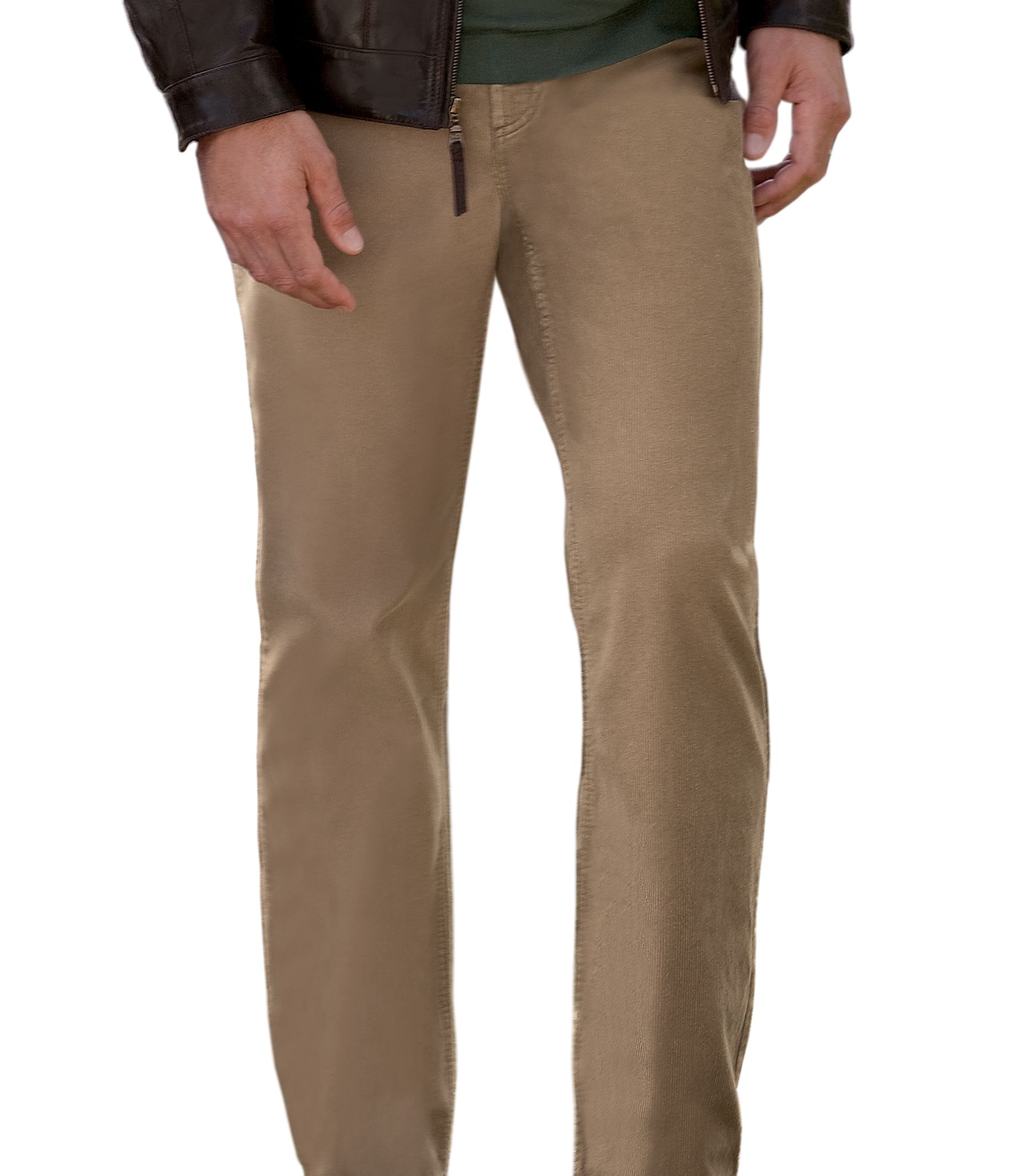 VIP Five Pocket Plain Front Corduroy Big and Tall Sizes