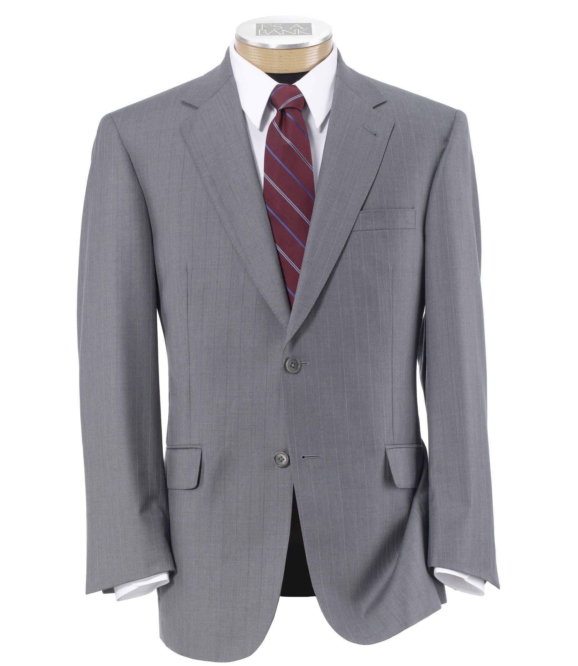 Signature Gold 2-Button 150's Wool Pleated Suit - Sizes 44 X-Long-52