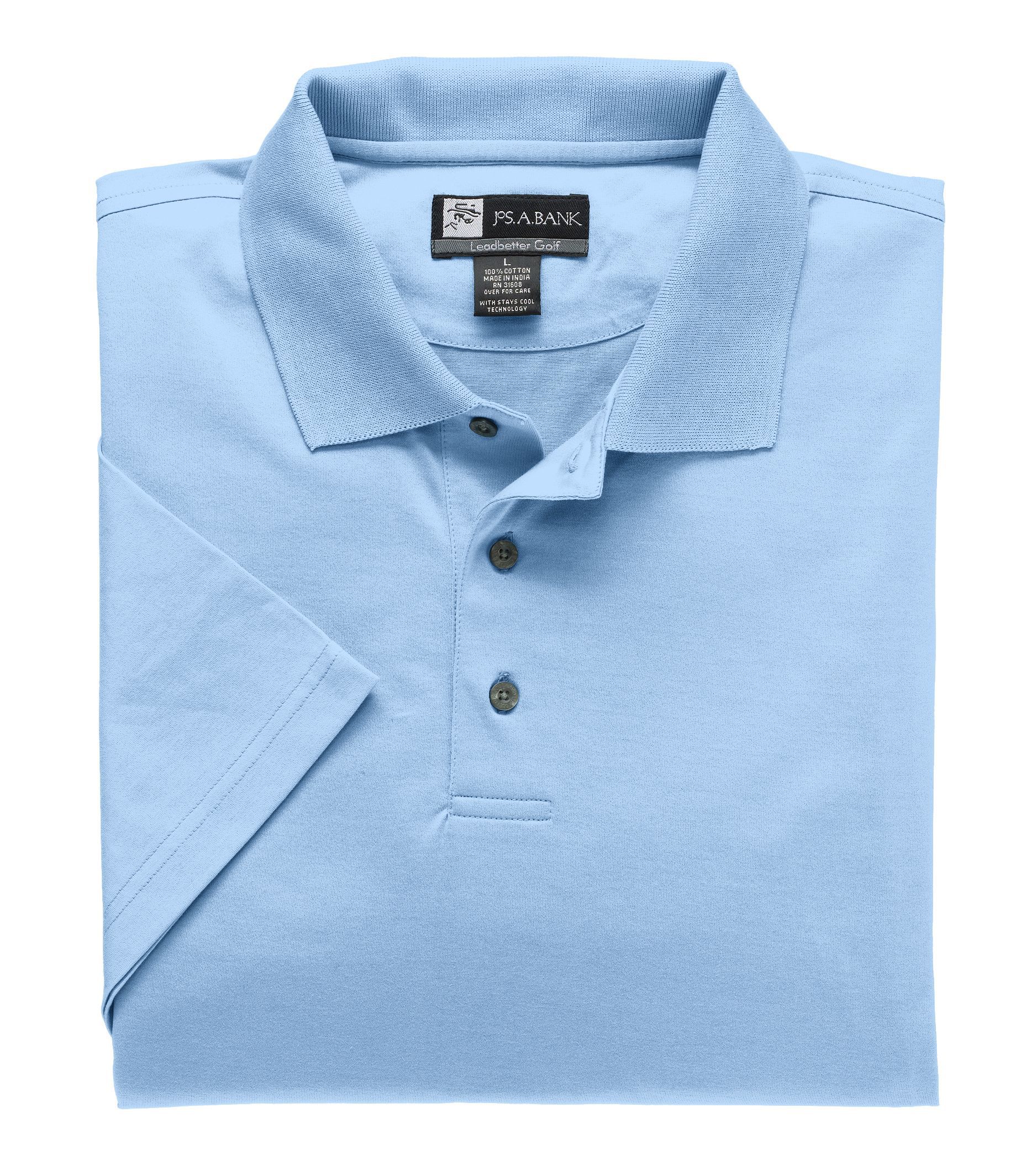 Stays Cool David Leadbetter Solid Polo