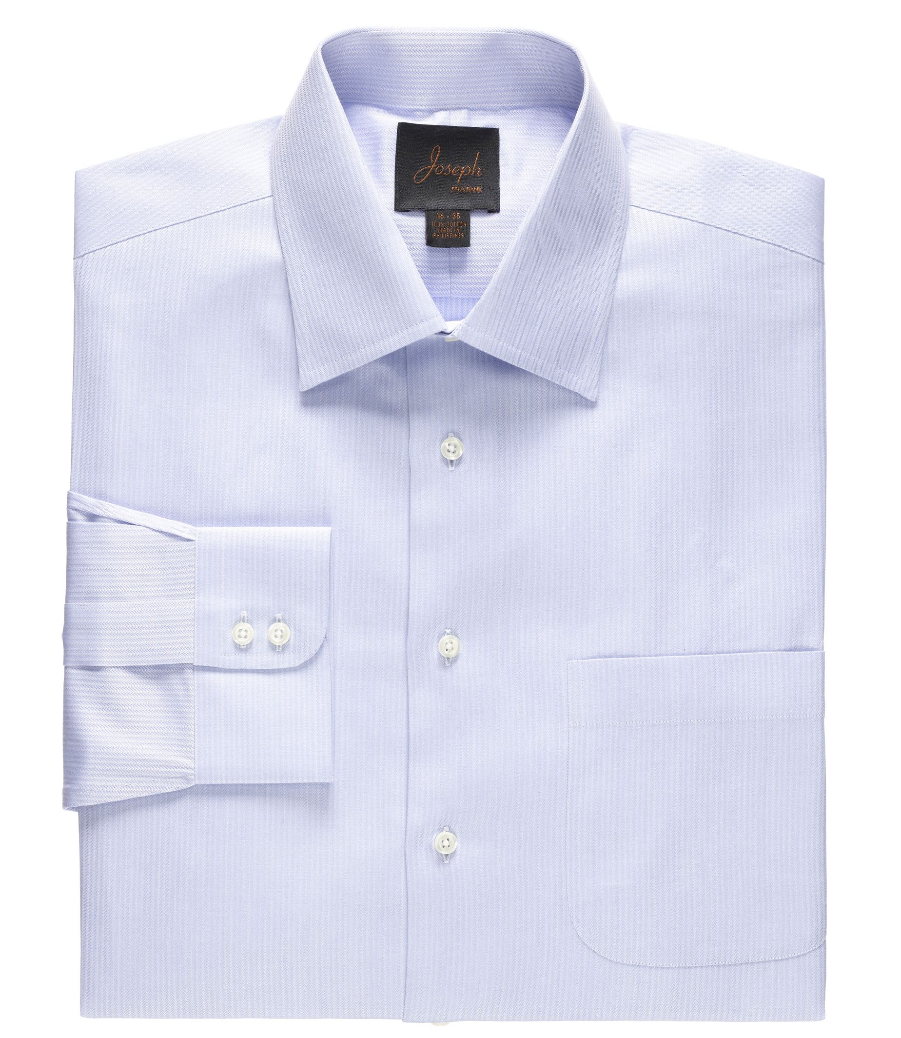 Joseph Spread Collar Cotton Dress Shirt