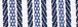 MED BLUE/NAVY STR