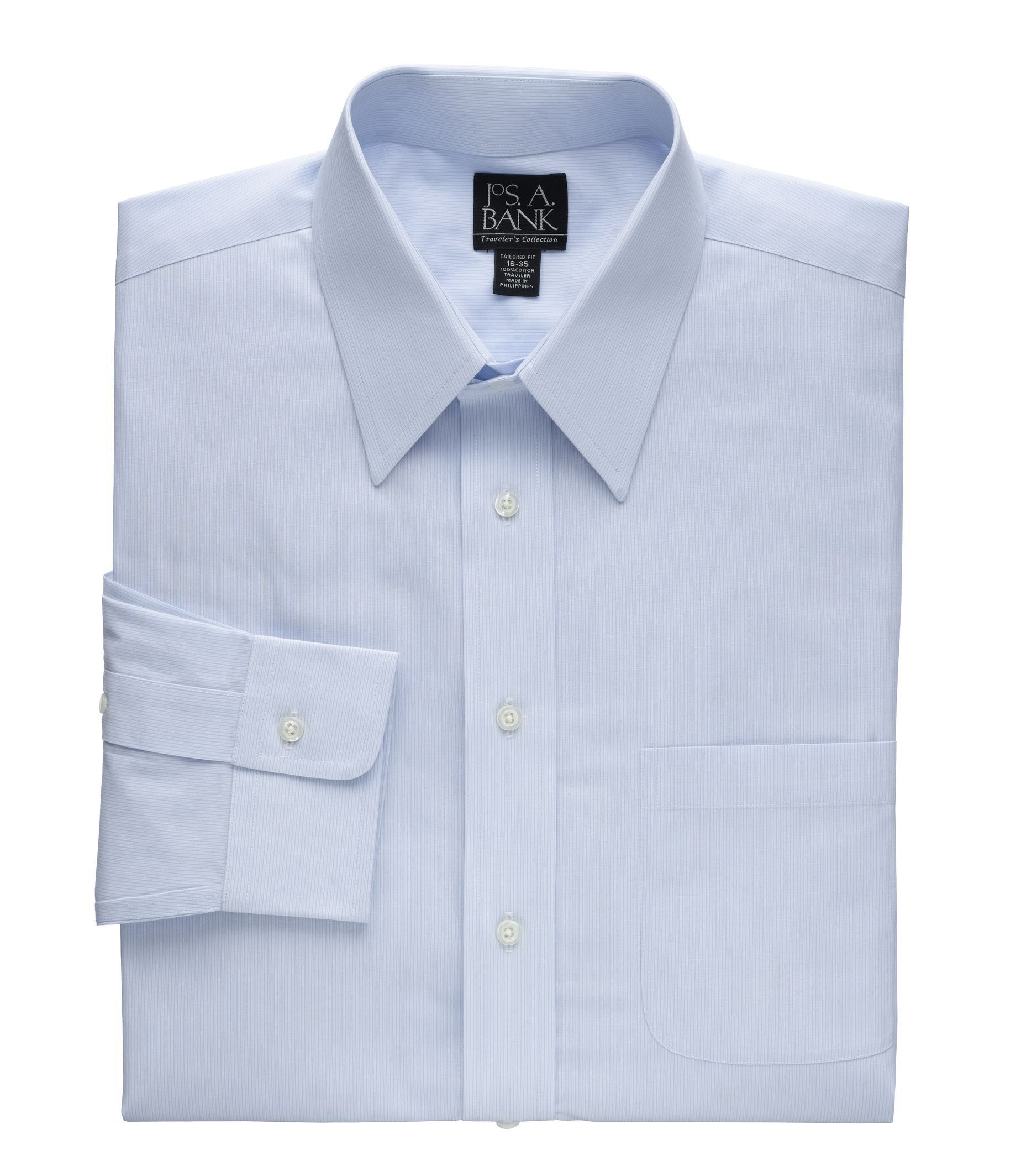 Traveler Open Pointed Folded Collar Shirt main image 0