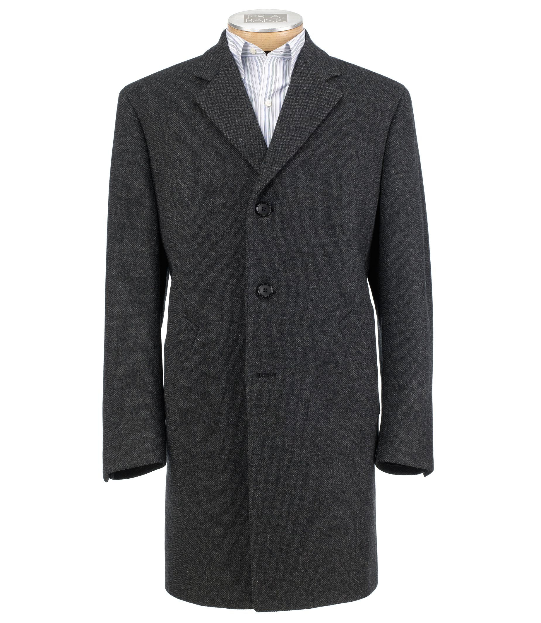 3/4 Traveler Tailored Fit Mini Neat Topcoat Extended Sizes