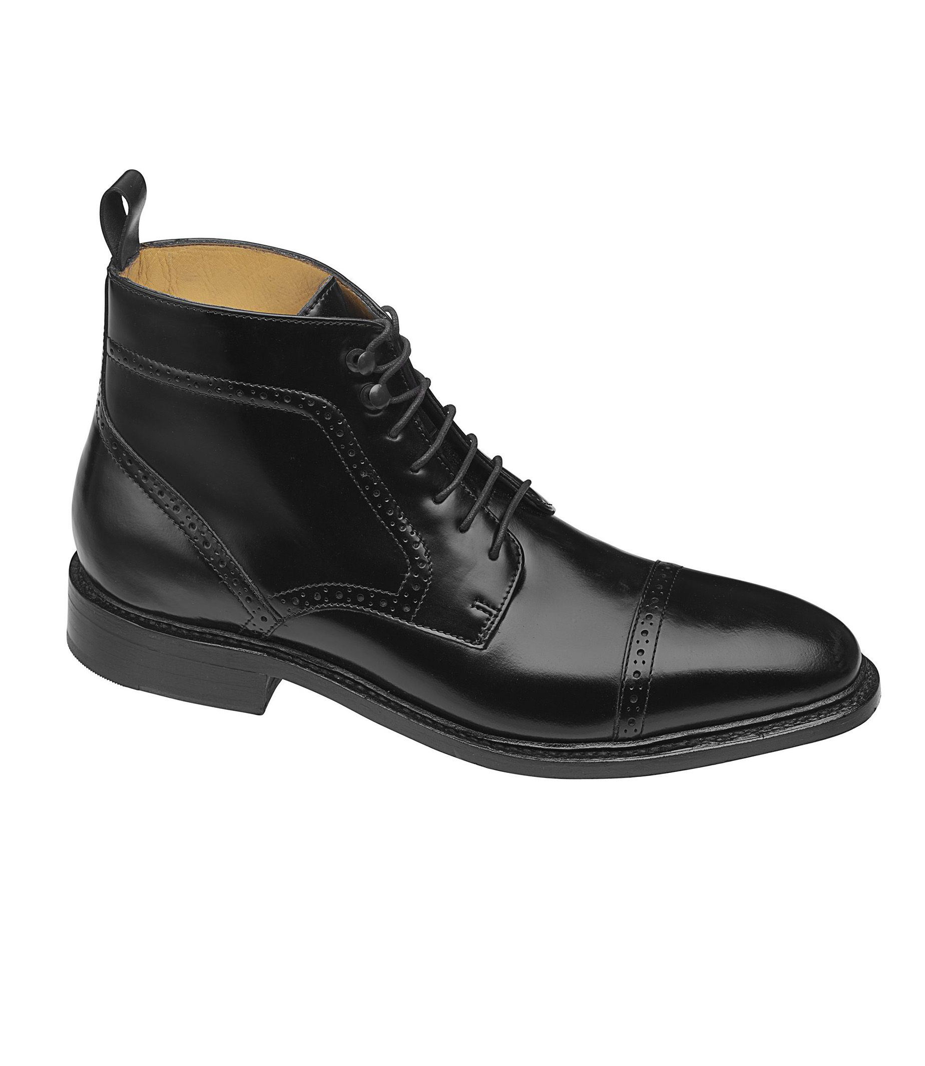 Hutchins Cap Toe Boot by Johnston & Murphy