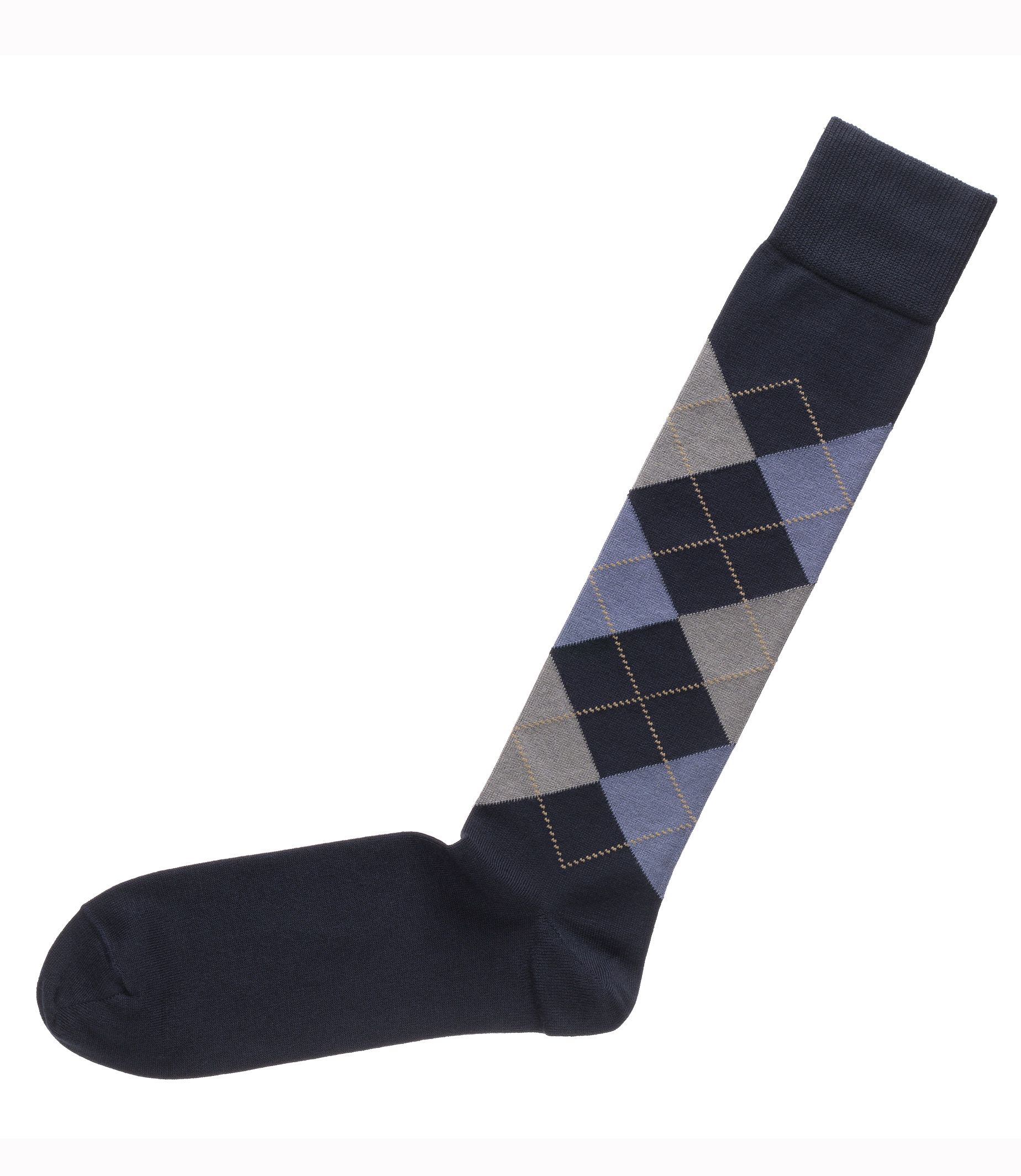 Dress Argyle Over The Calf Socks