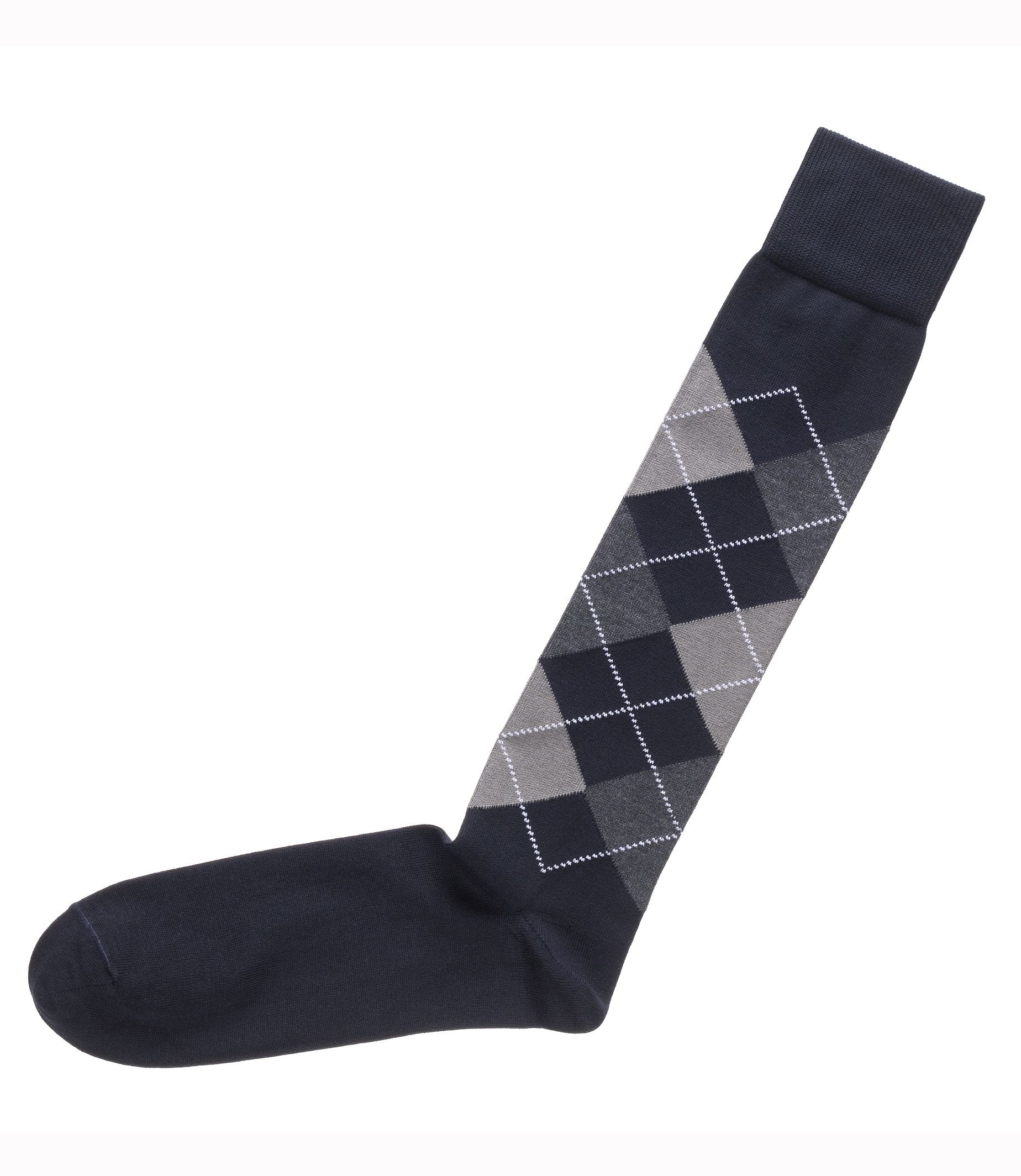 Dress Argyle Over The Calf Socks