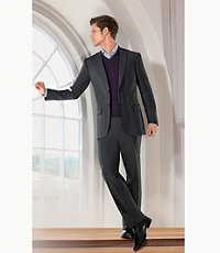 Traveler Collection Slim Fit Men's Suit - Big & Tall