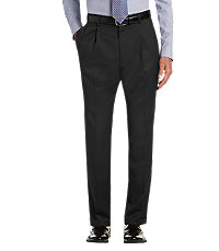 Executive Collection Traditional Fit Pleated Front Dress Pants