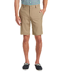 Classic Collection Tailored Fit Flat Front Golf Short - Big & Tall