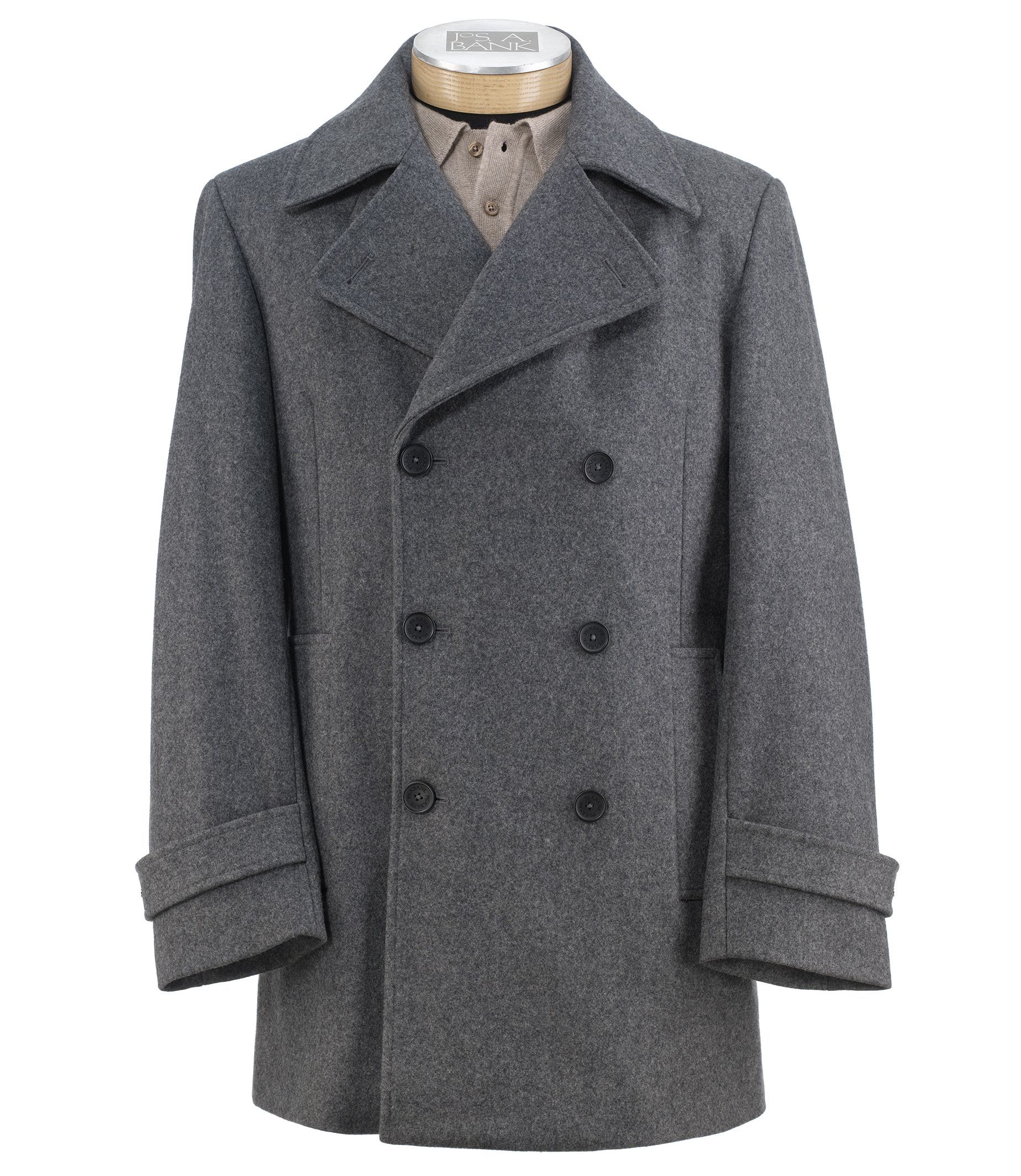 Executive Wool Peacoat