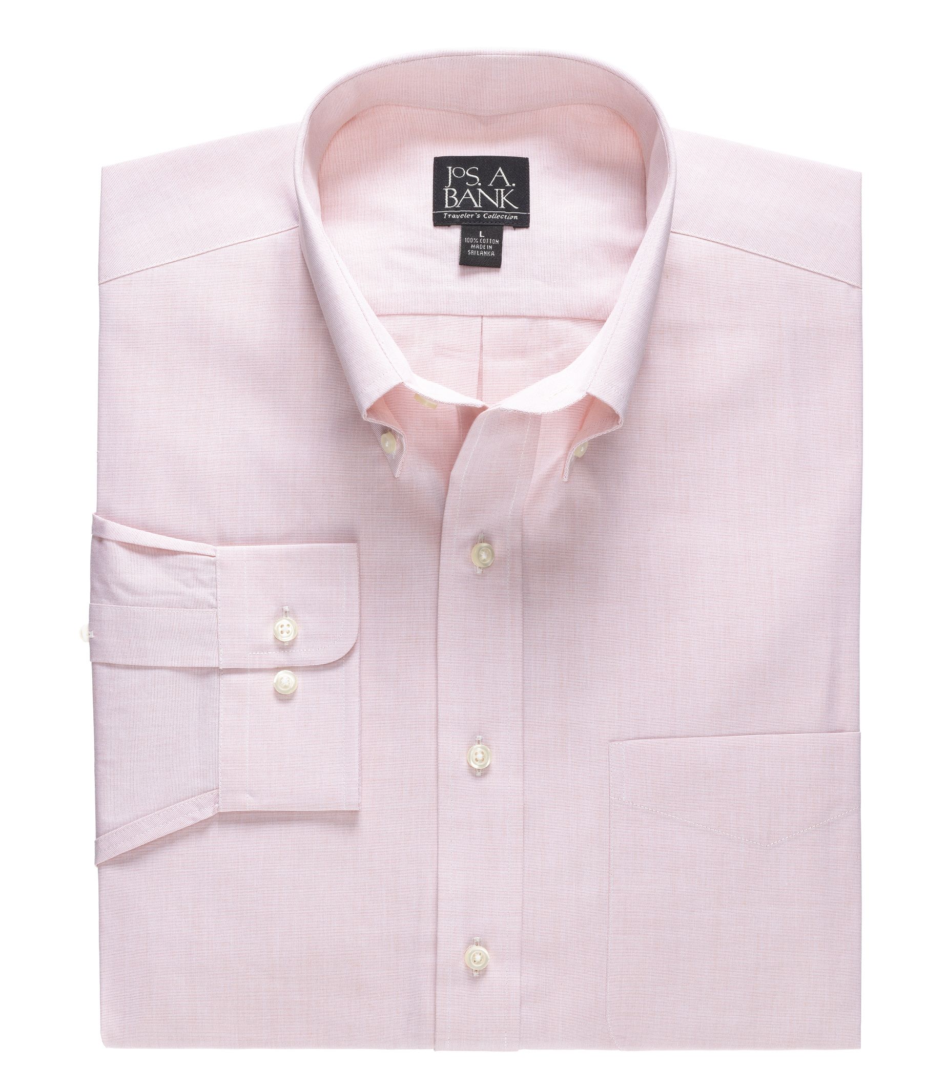 Traveler Buttondown Collar Sportshirt Tailored Fit