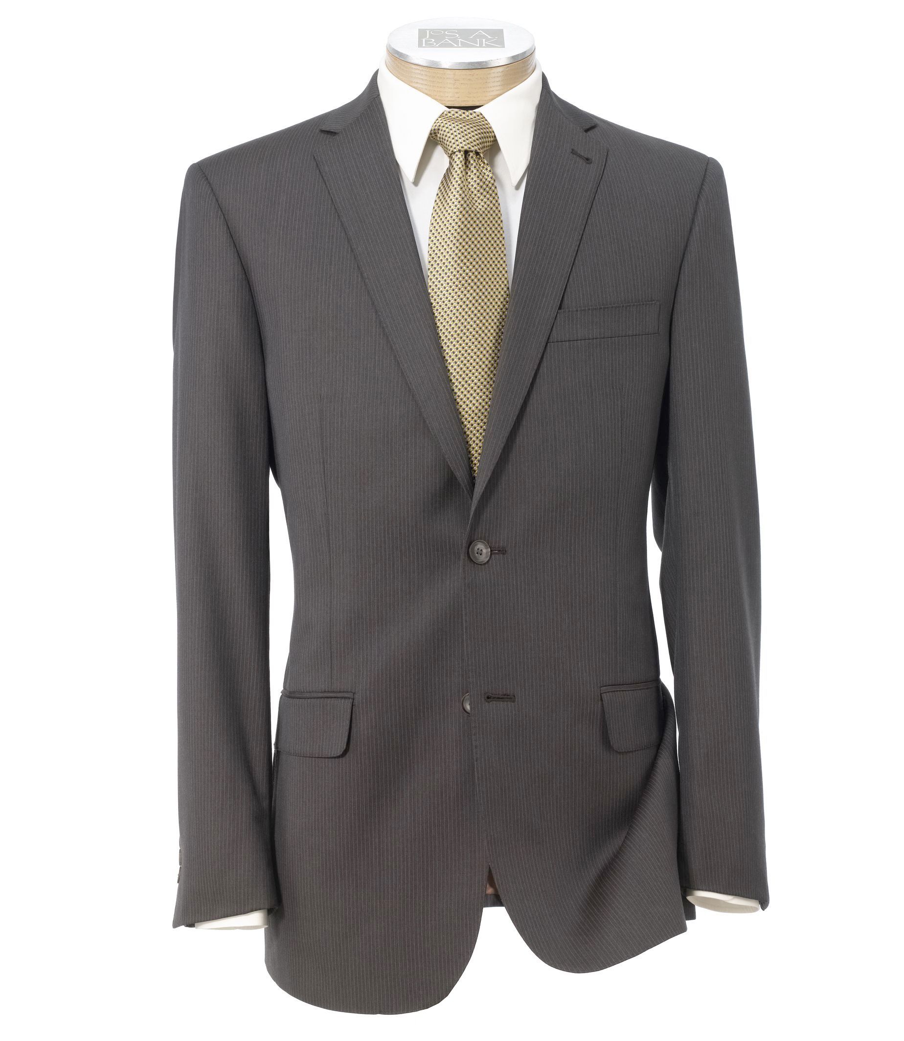 Joseph Slim Fit 2 Button Plain Front Wool Suit Extended Sizes