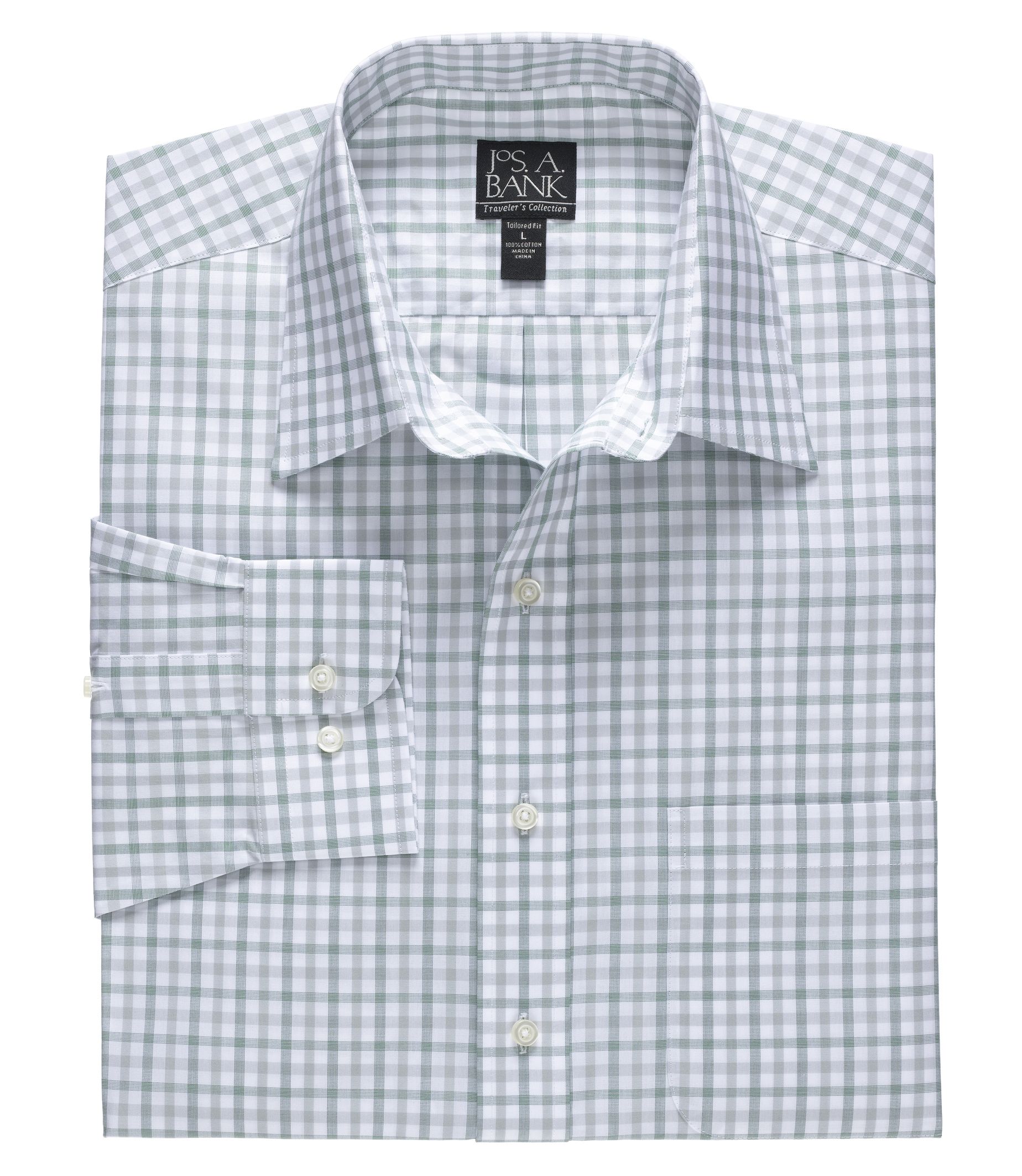Traveler Patterned Point Collar Tailored Fit Sportshirt