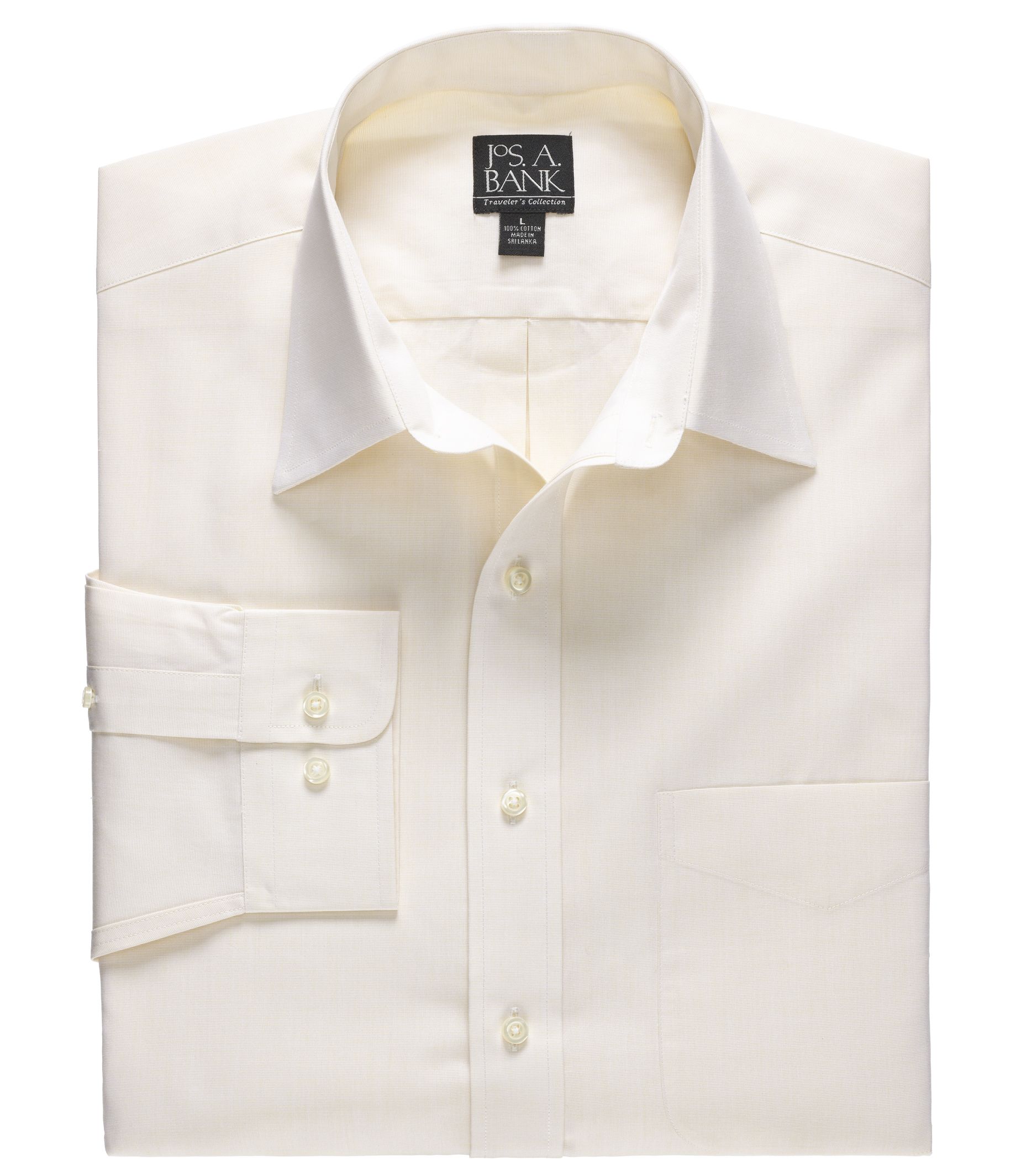 Traveler Point Collar Sportshirt Tailored Fit