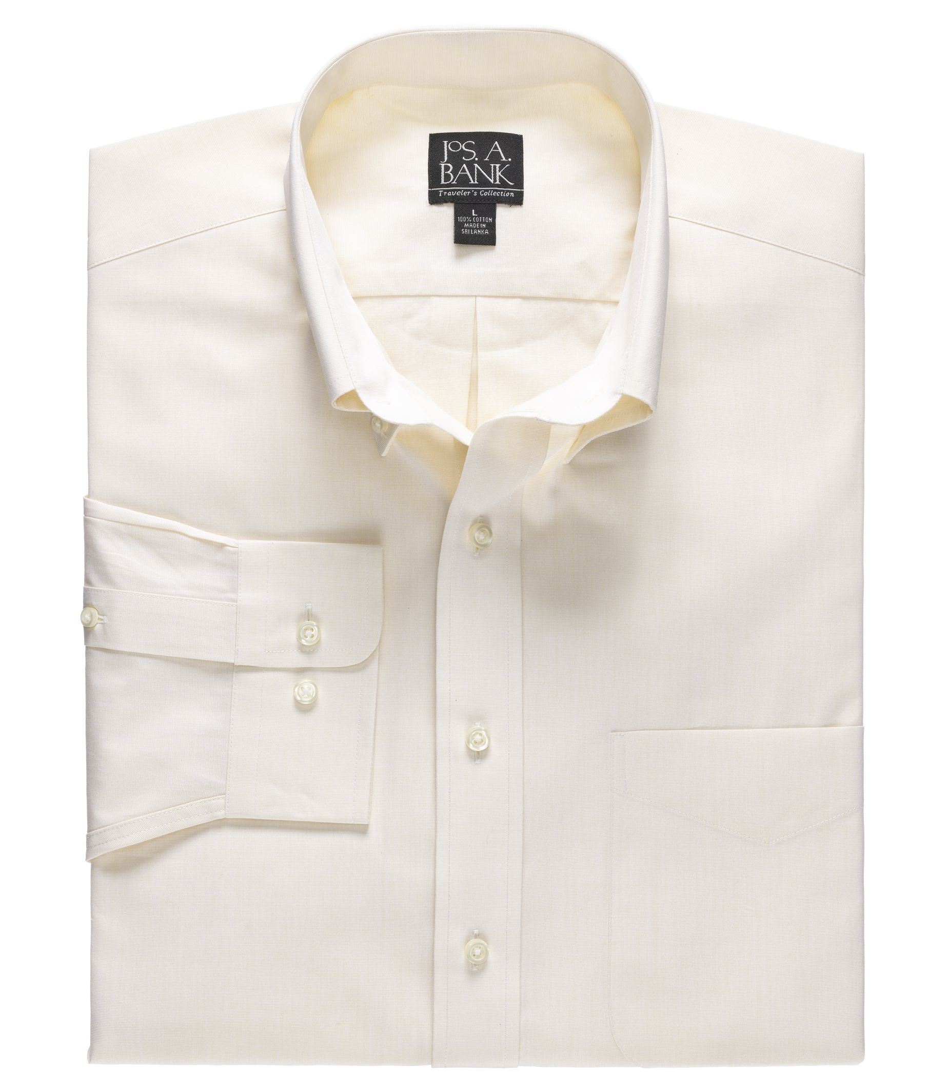 Traveler Buttondown Collar Sportshirt Big/Tall