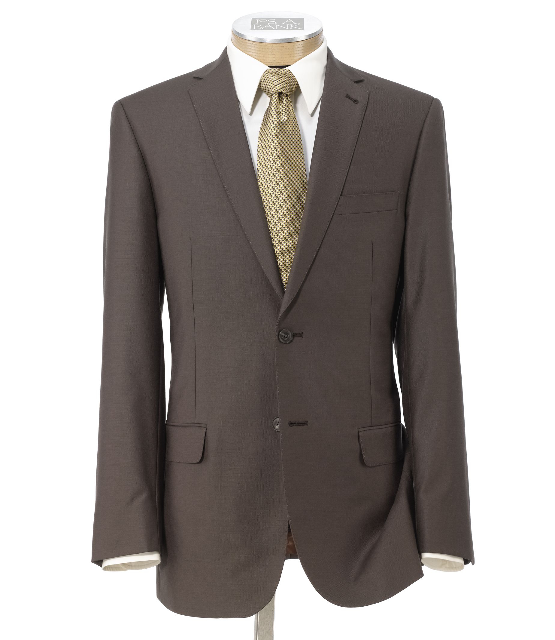 Joseph Slim Fit 2 Button Plain Front Wool Suit Extended Sizes