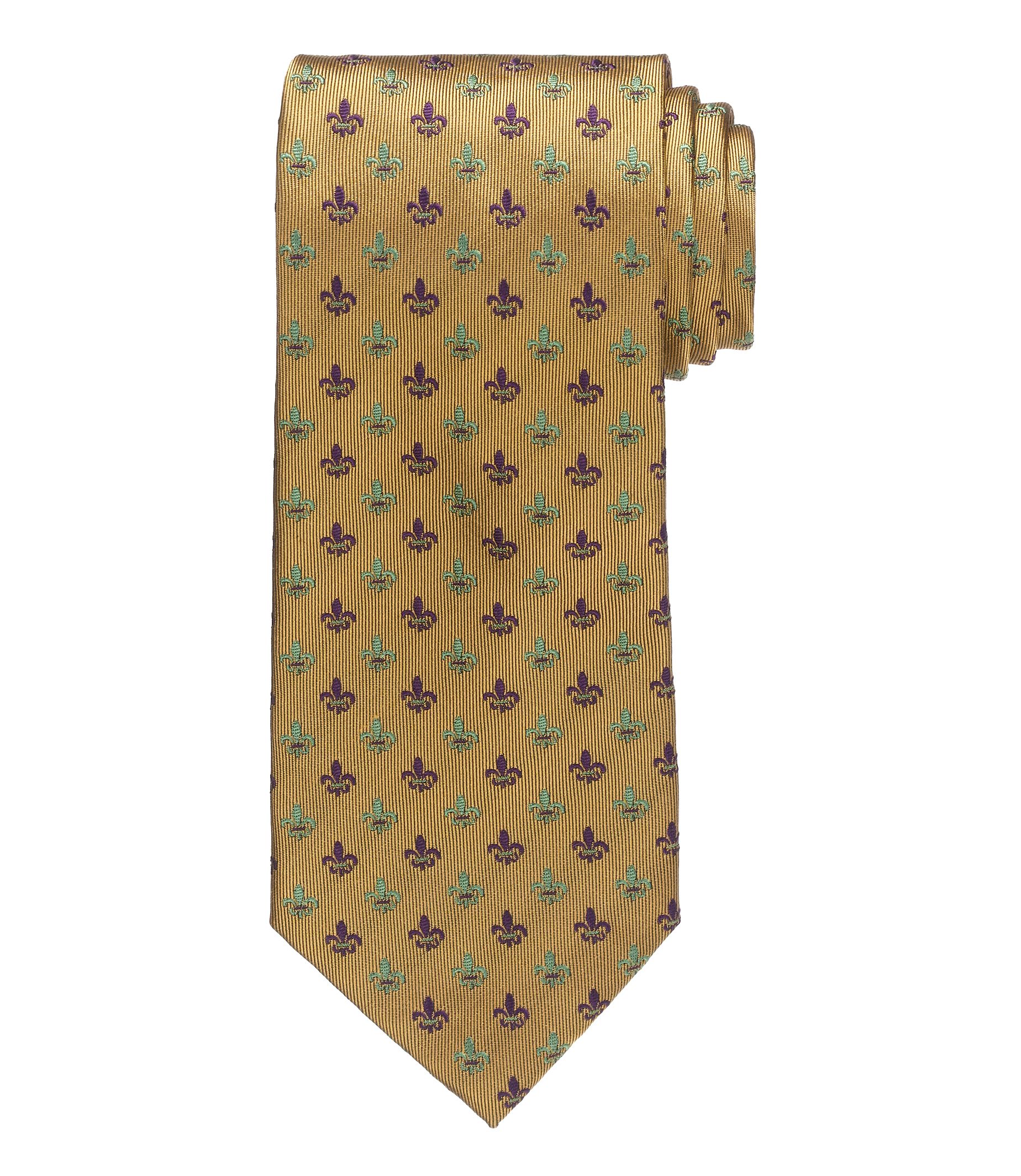 mardi gras mens tie