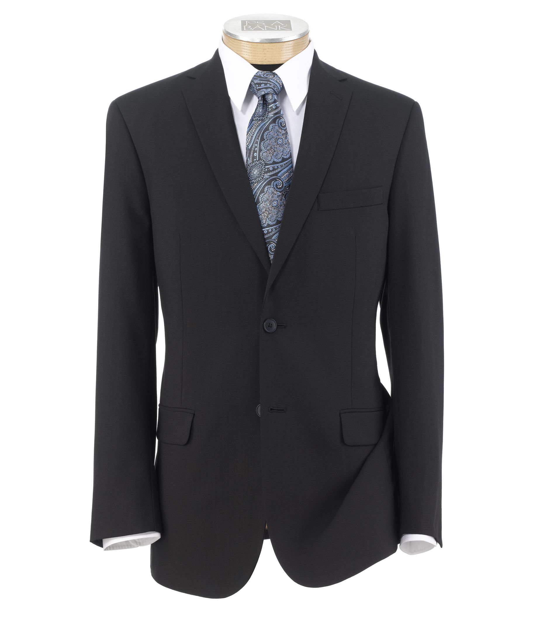 Joseph Slim Fit 2-Button Suits with Plain Front Trousers Extended Sizes