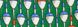 GREEN FISHING LURES