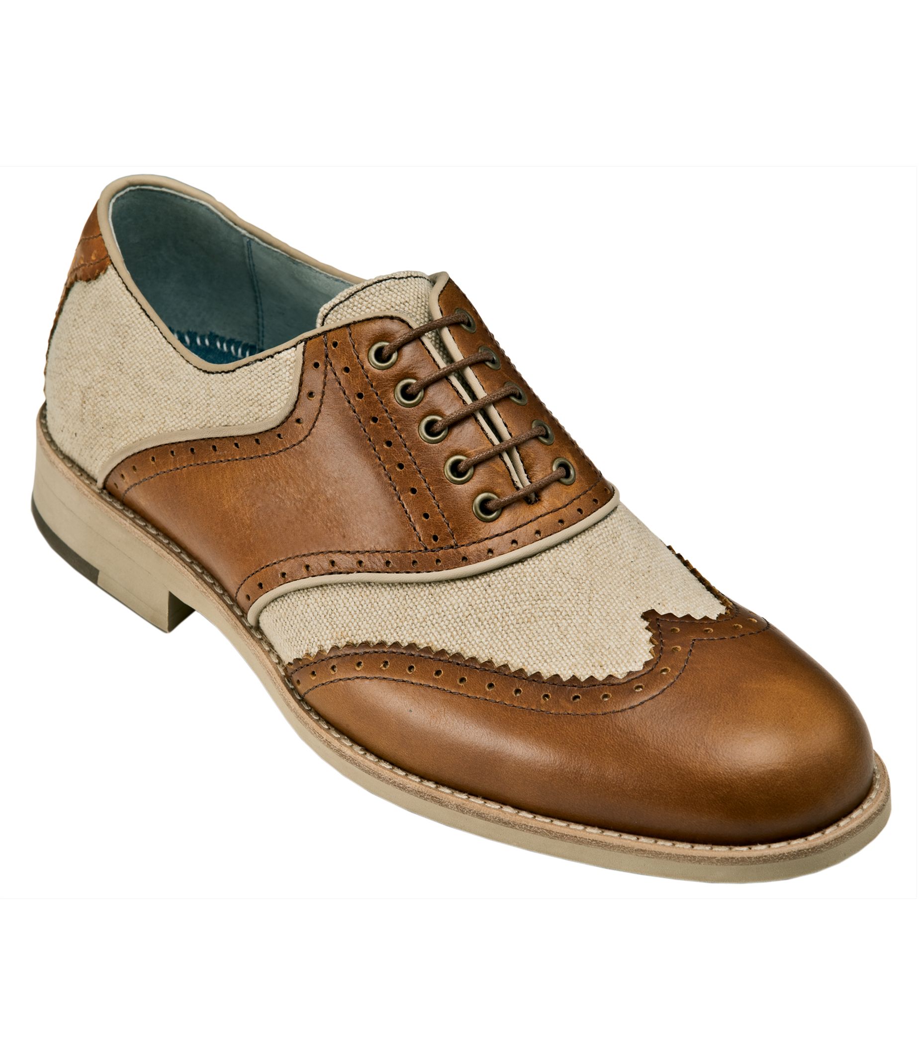 Ellington Wing Tip Shoe by Johnston and Murphy