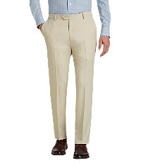 Traveler Performance Tailored Fit Flat Front Pants