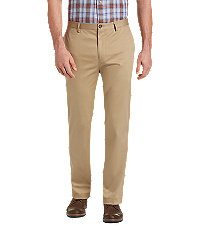 Reserve Collection Tailored Fit Flat Front Chino Pants