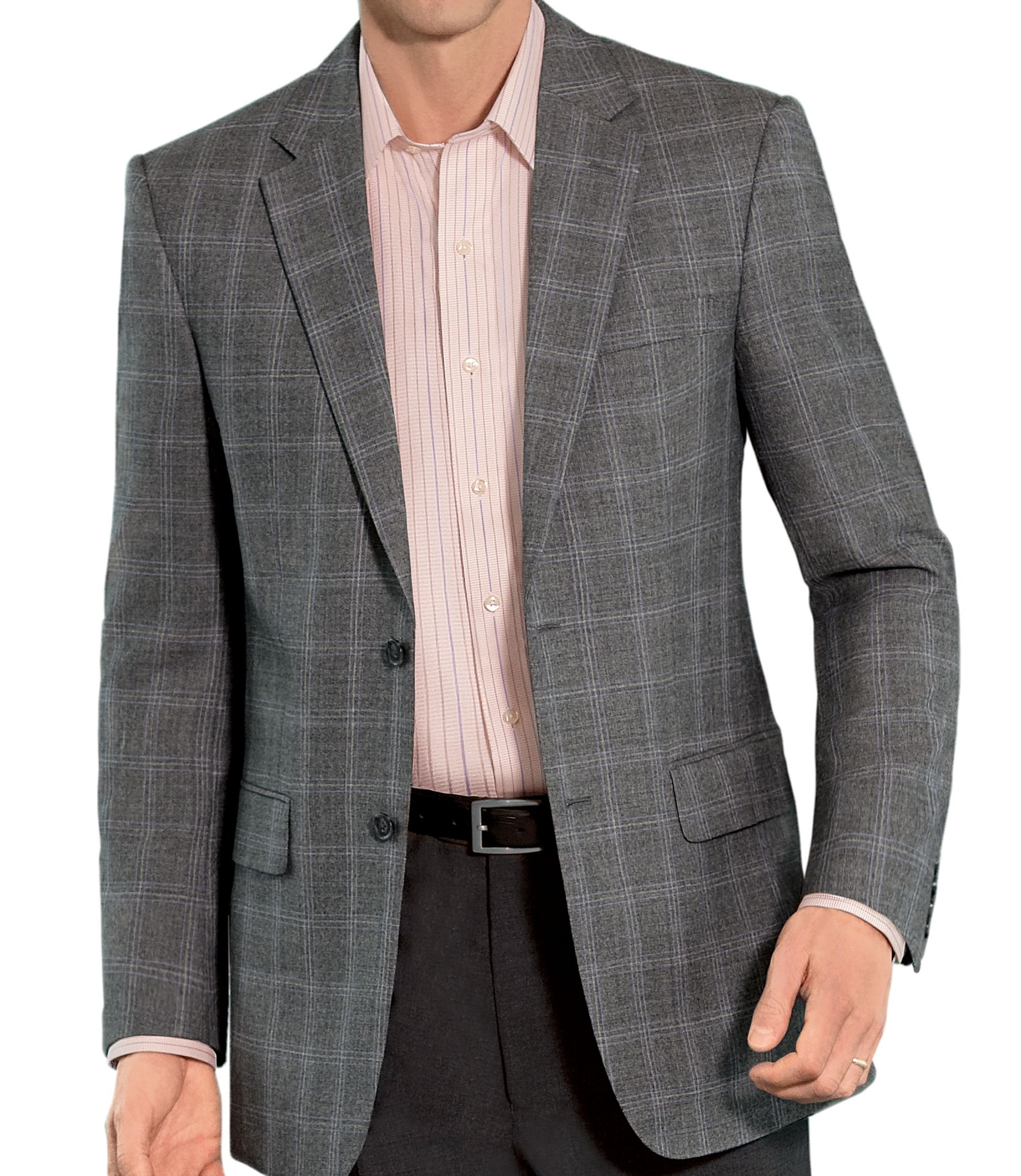 Traveler Tailored Fit 2-Button Sportcoat Extended Size