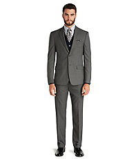 Executive Collection Traditional Fit Men's Suit - Big & Tall