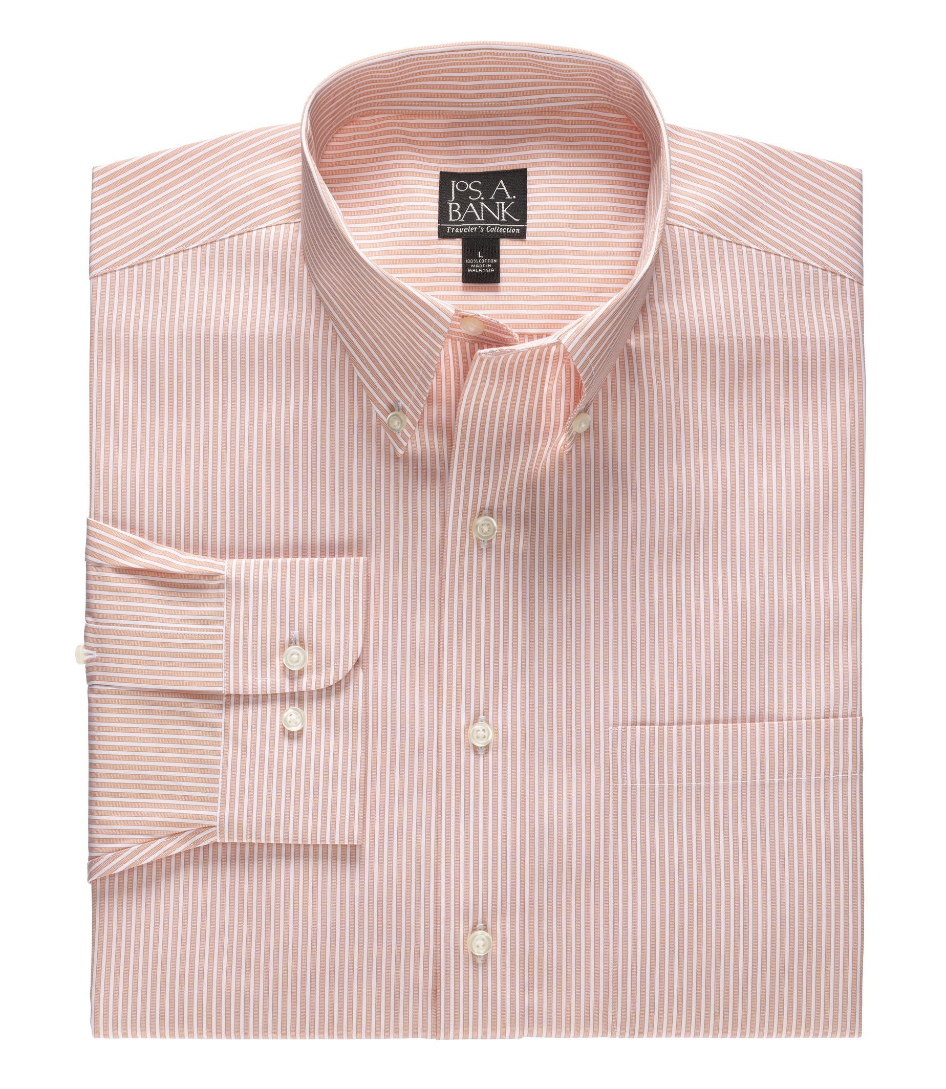 Traveler Long Sleeve ButtonDown Collar Sportshirt