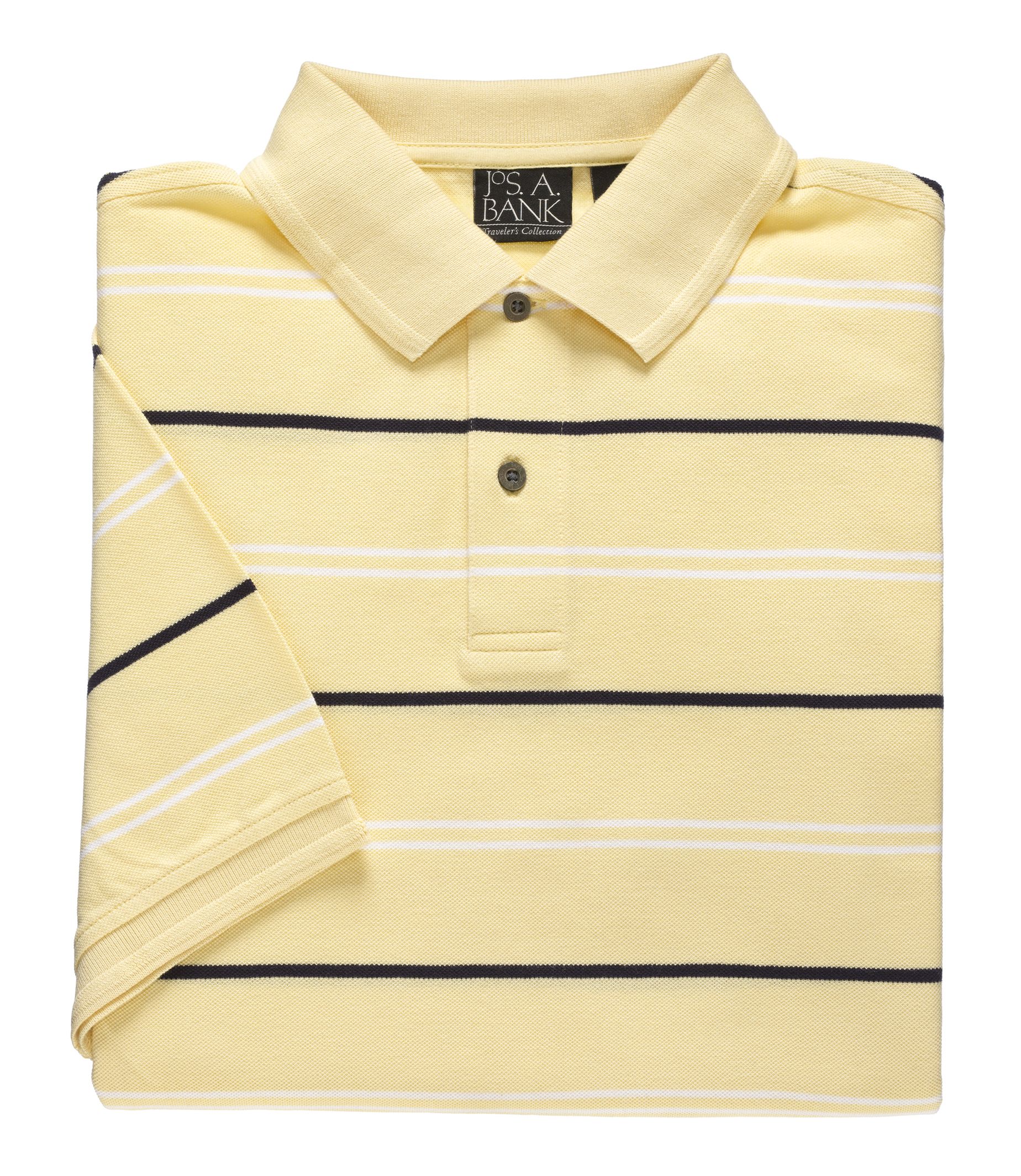 Traveler Multi Stripe Short Sleeve Polo