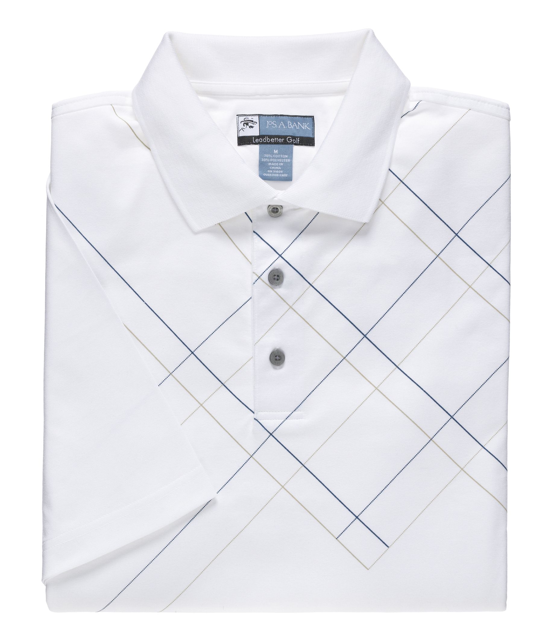 David Leadbetter Stays Cool Polo with Fast-Dry Fabric