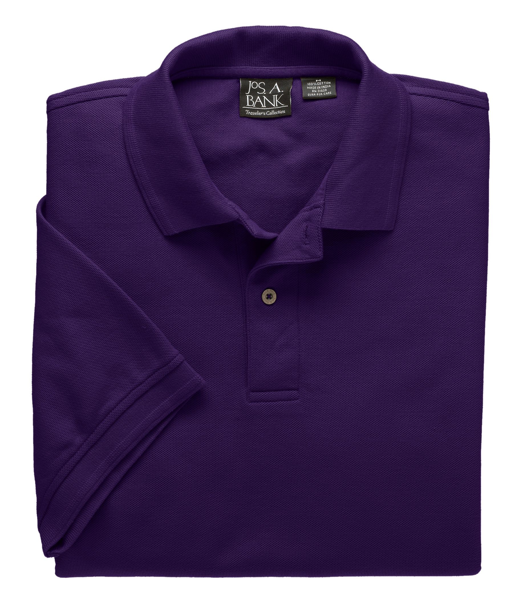 Traveler Short-Sleeve Solid Polo