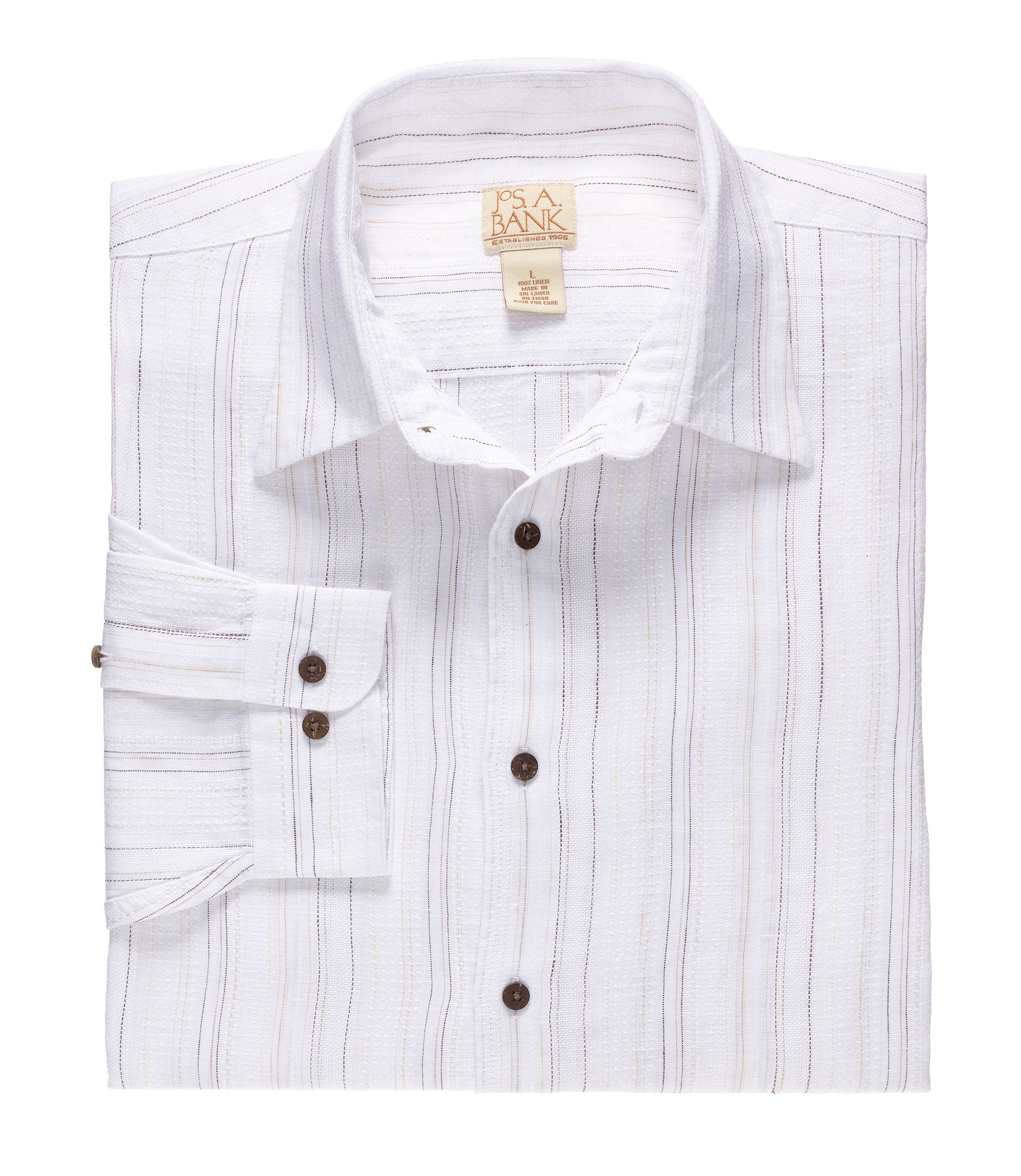 Sportshirt VIP Long Sleeve Point Collar Linen
