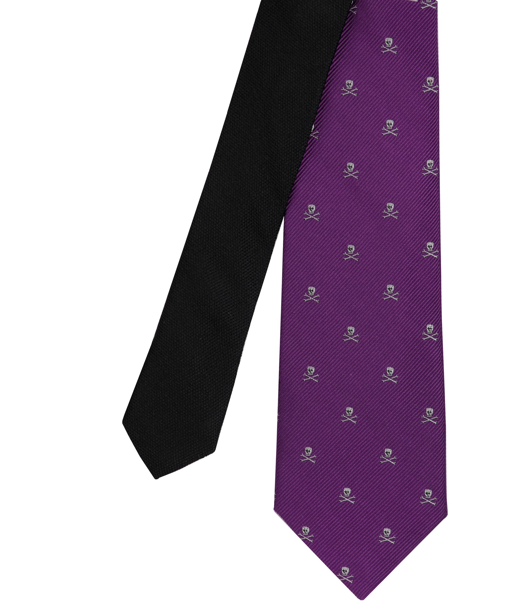 Joseph Slim Skull and Crossbones Tie