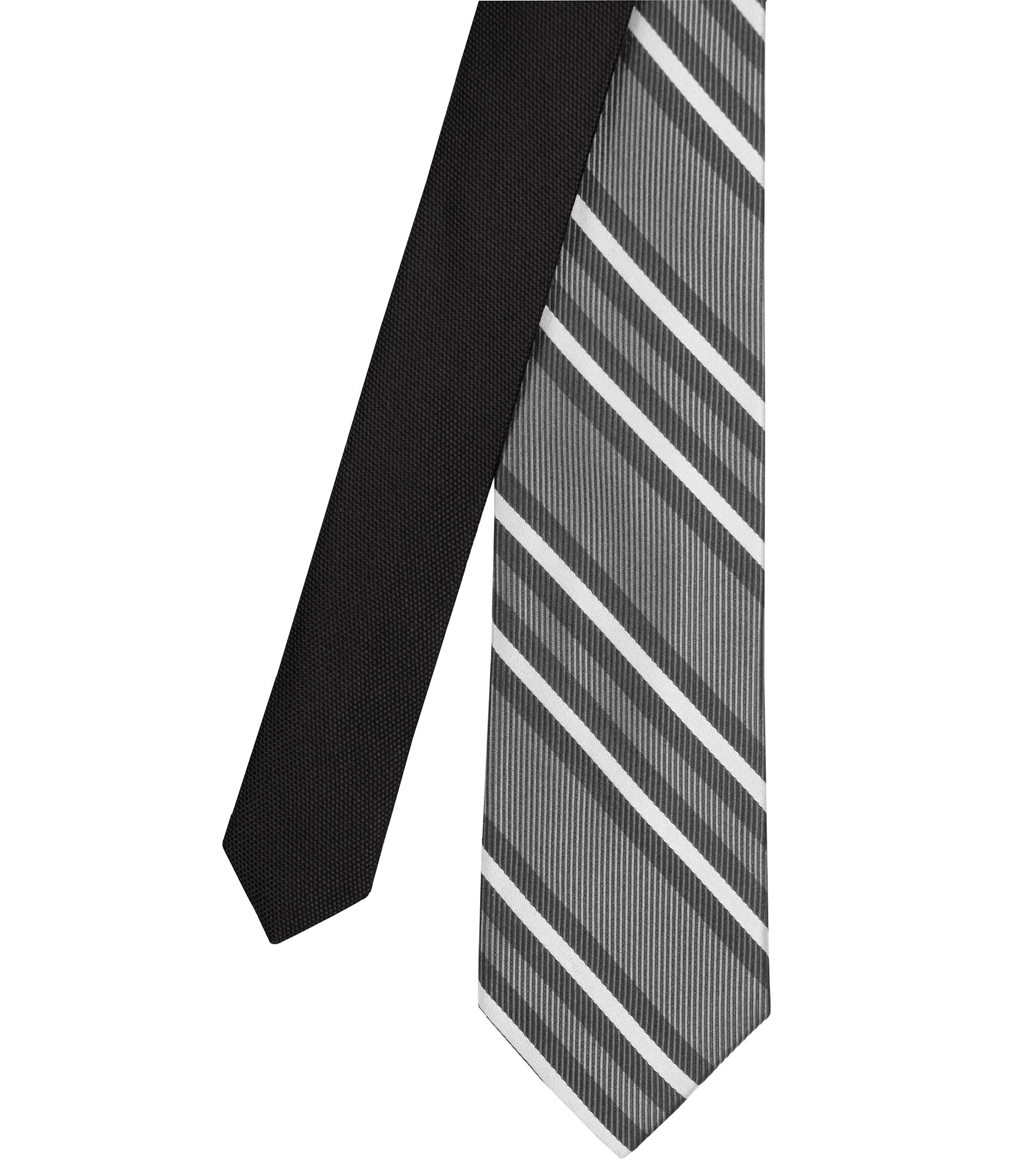 Joseph Slim Double Track Stripe Tie
