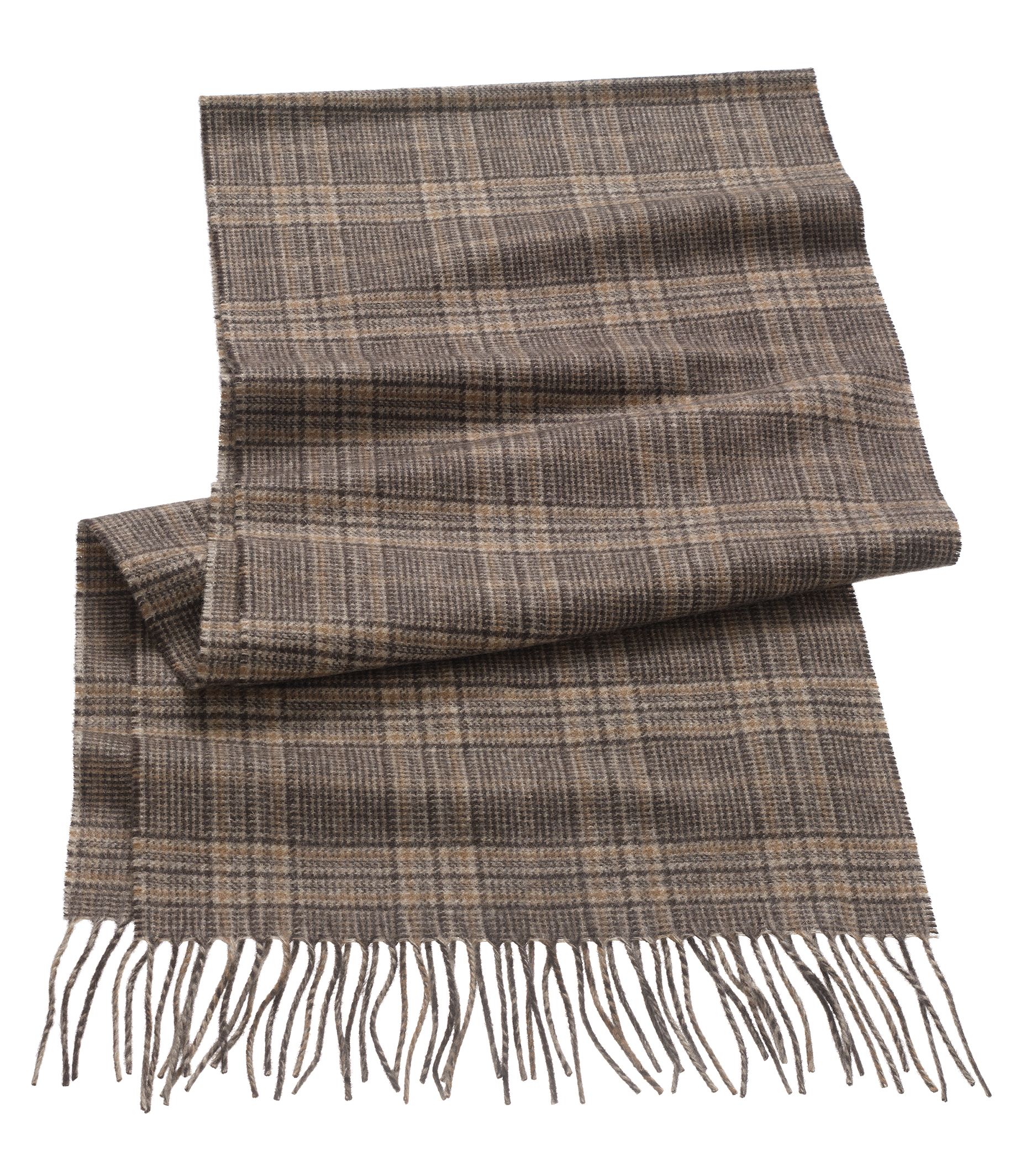 Cashmere Glenn Plaid Scarf Devxs