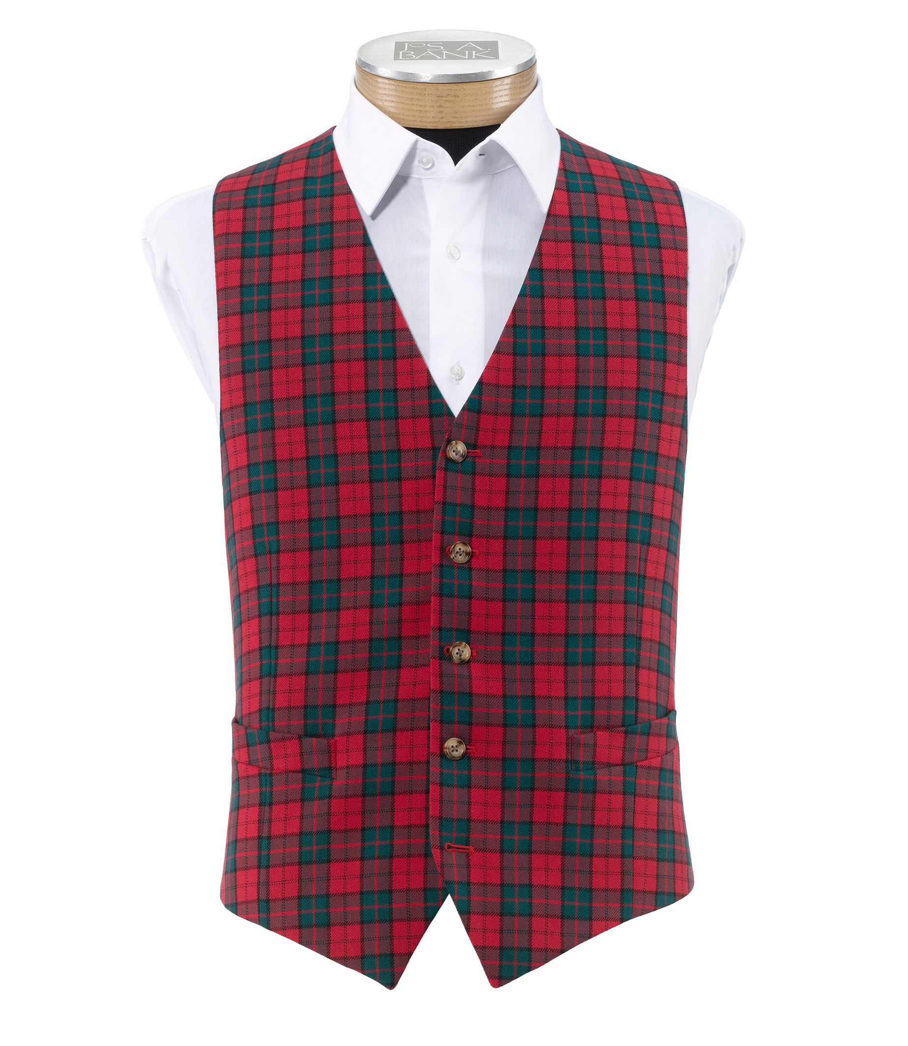 Tartan Plaid Vest