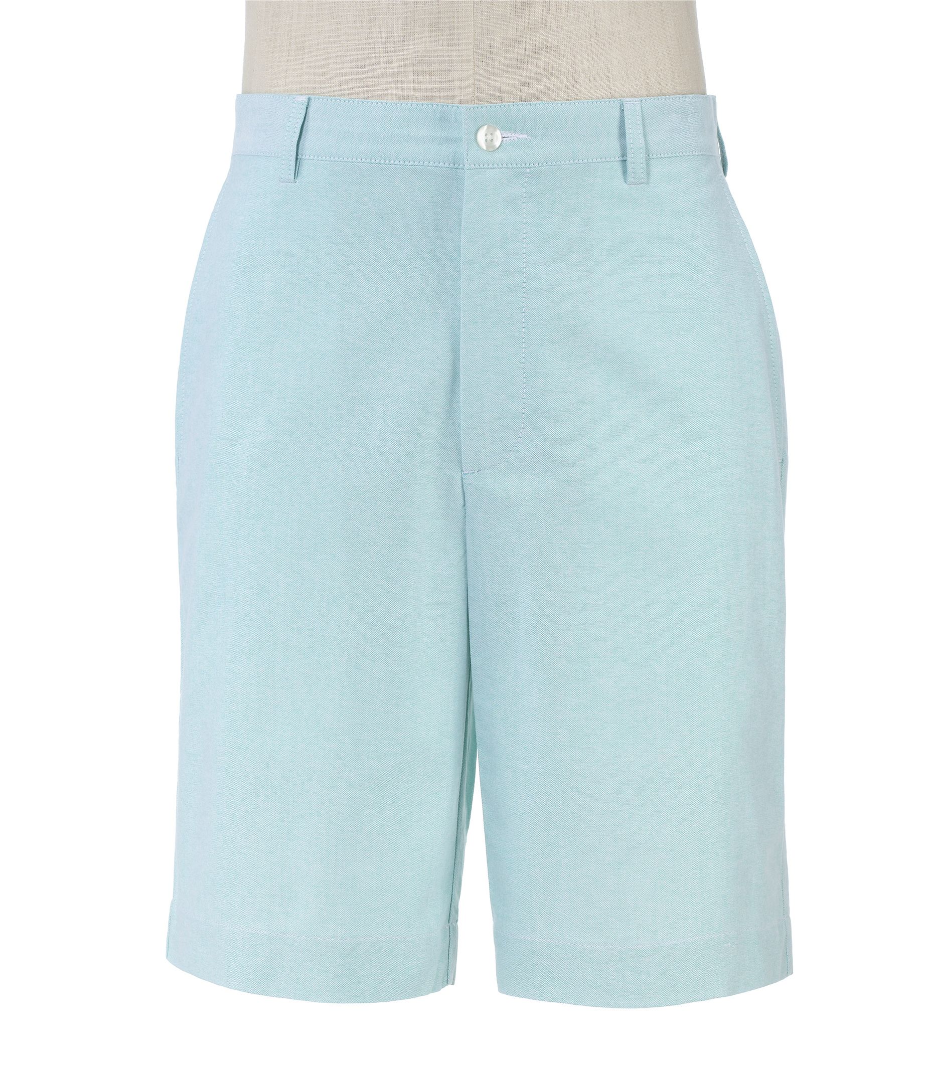 Stays Cool Cotton Plain Tailored Fit Oxford Shorts Livebuzz