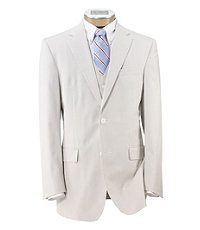 Tropical Blend Traditional Fit Microstripe Men's Suit