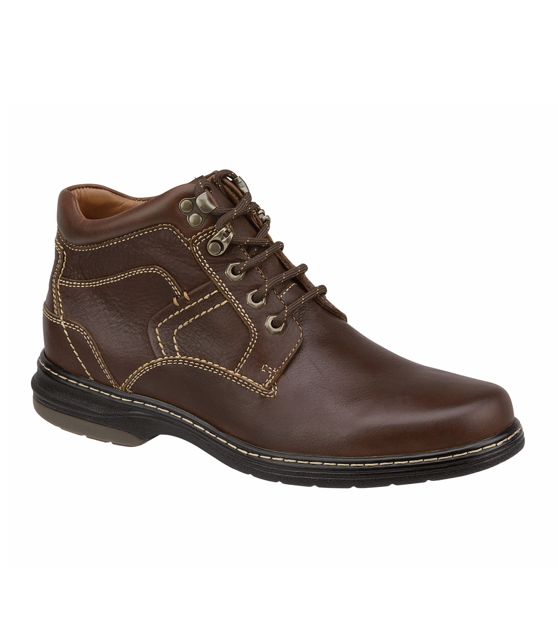 Colvard Plain Toe Boot by Johnston and Murphy