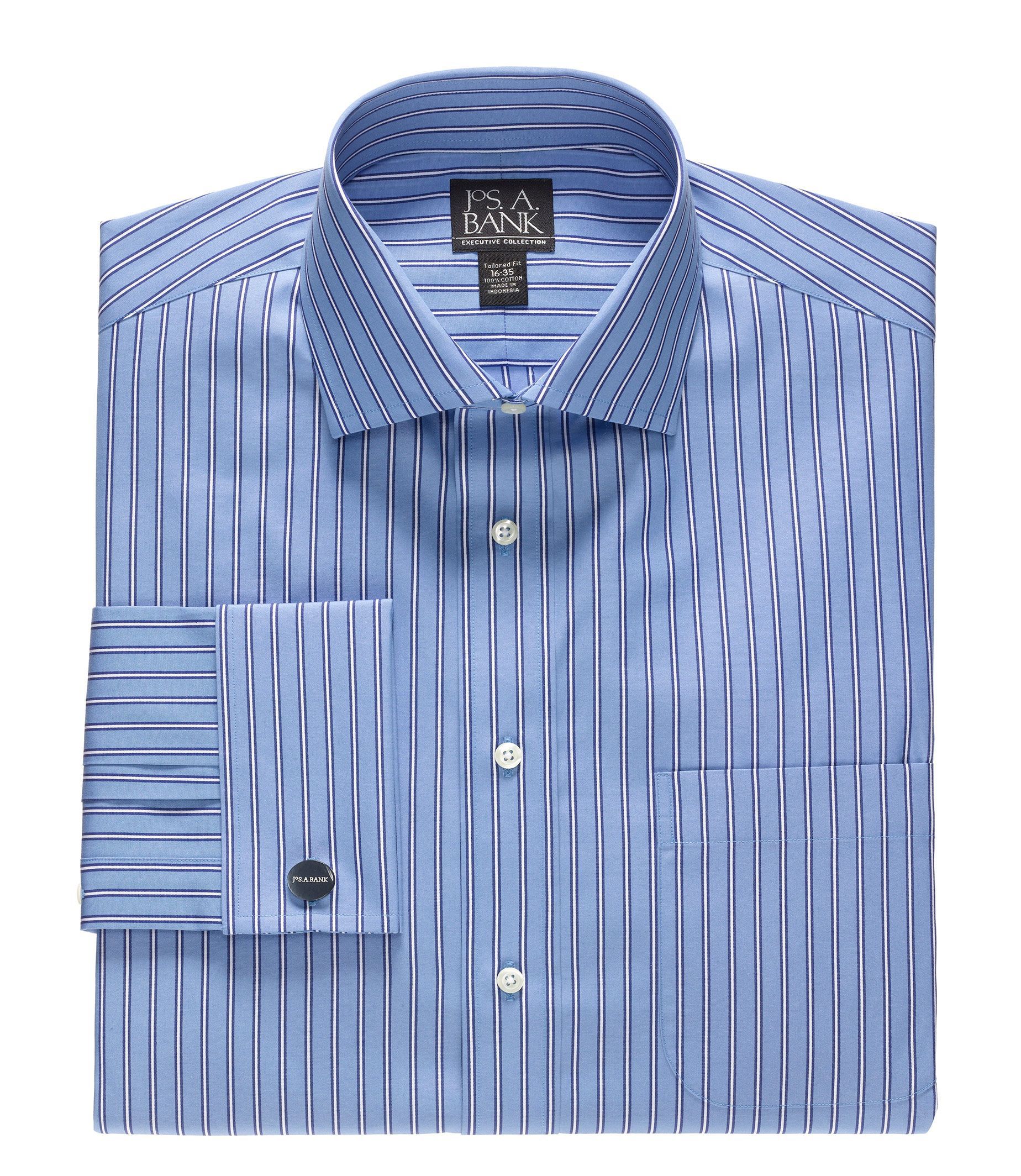 Executive Tailored Fit Cutaway, French Cuff Dress Shirt