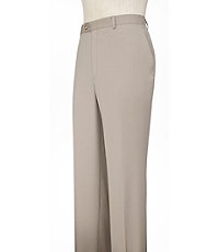 Signature Collection Tailored Fit Flat Front Dress Pants - Big & Tall